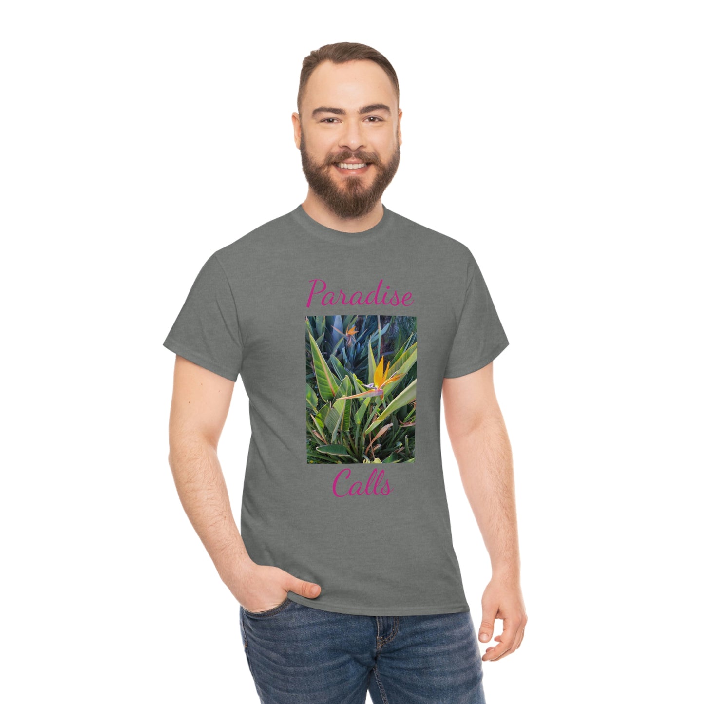 Islander Bird of Paradise Unisex Heavy Cotton Tee