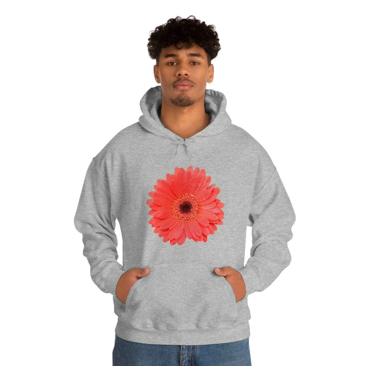 Floral Unisex Heavy Blend™ Hooded Sweatshirt