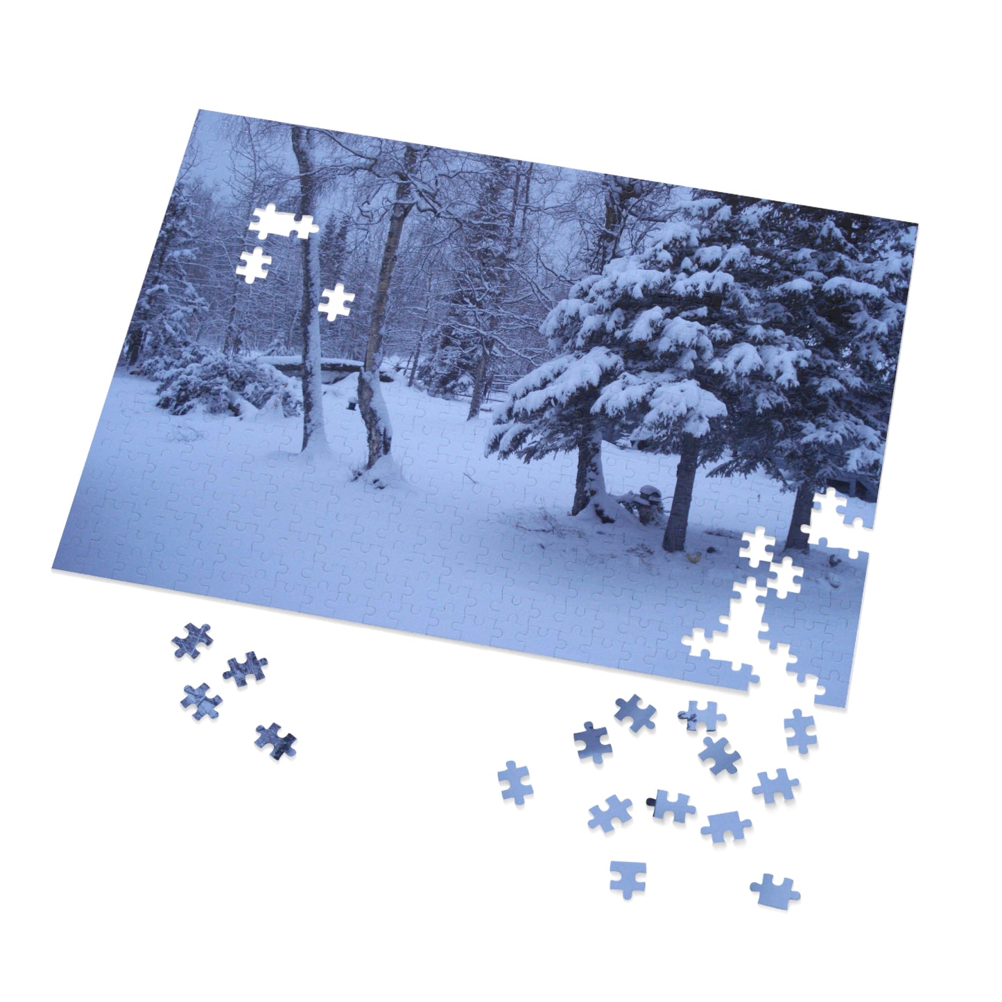 Snow Yard Jigsaw Puzzle (30, 110, 252, 500,1000-Piece)