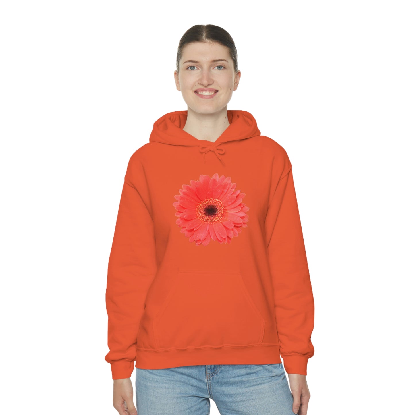 Floral Unisex Heavy Blend™ Hooded Sweatshirt