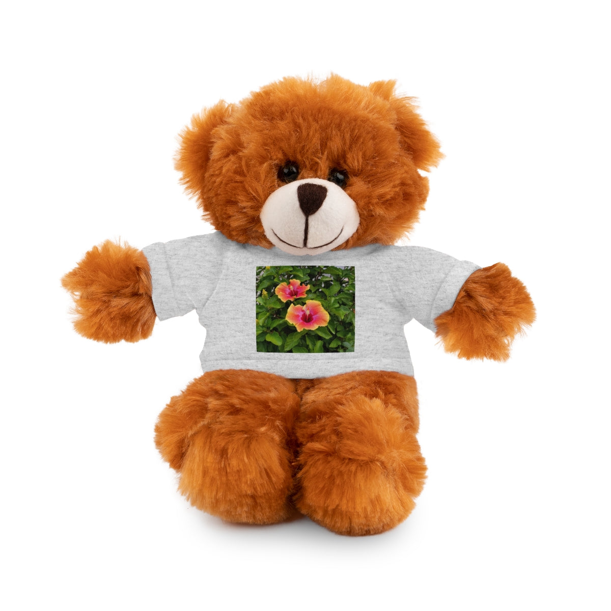 Island Style Hibiscus Stuffed Animals with Tee