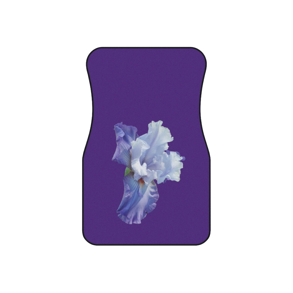 Floral "Iris" Car Mats (Set of 4)