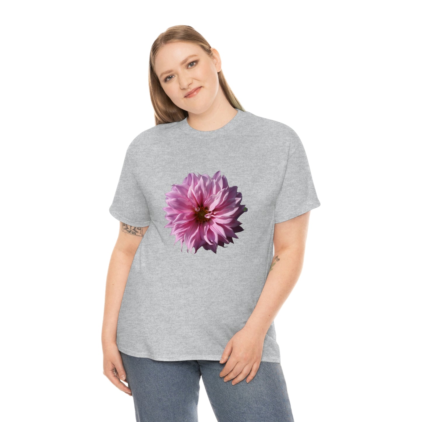 Floral Unisex Heavy Cotton Tee