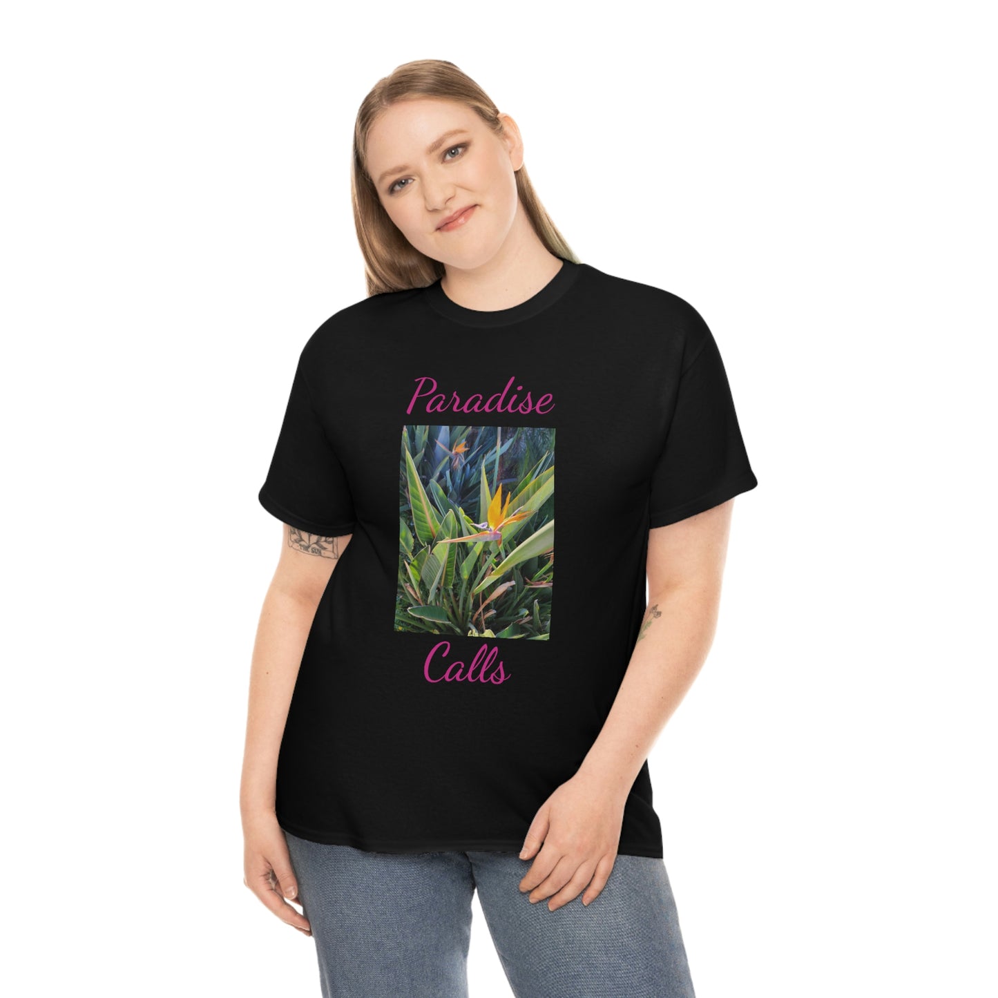 Islander Bird of Paradise Unisex Heavy Cotton Tee