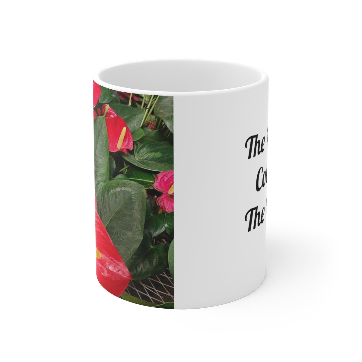 Islander Style Anthurium Ceramic Mug, 11oz and 15oz