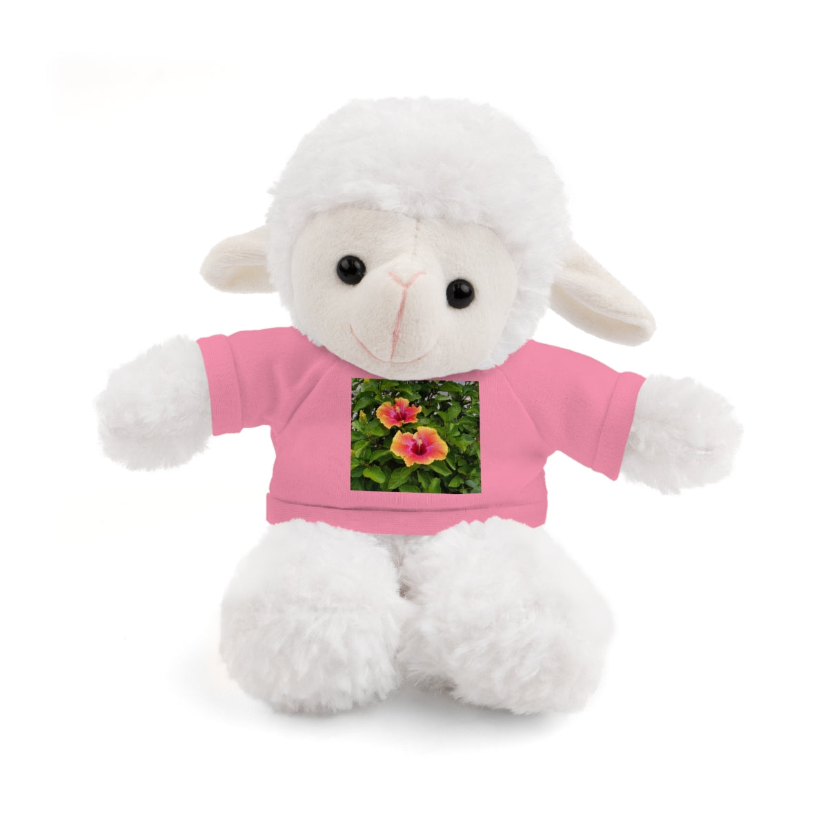 Island Style Hibiscus Stuffed Animals with Tee