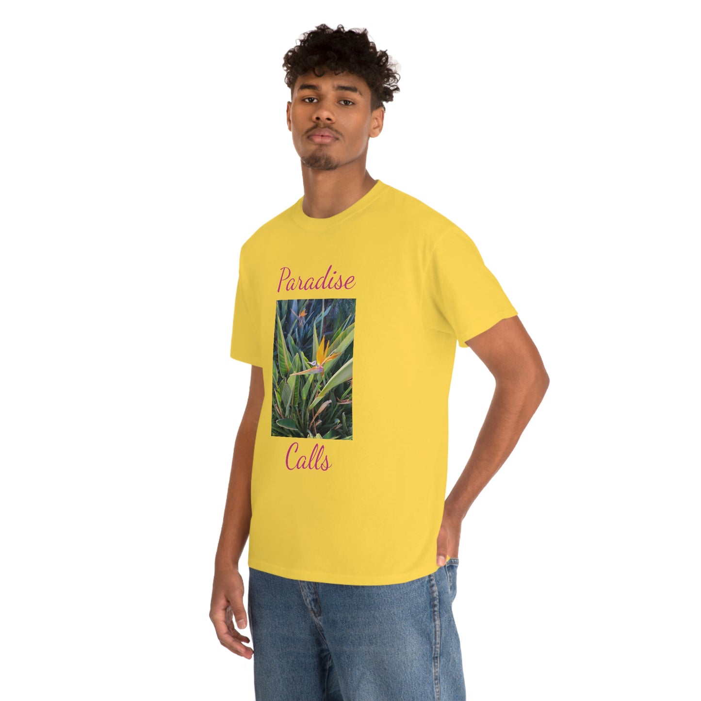 Islander Bird of Paradise Unisex Heavy Cotton Tee