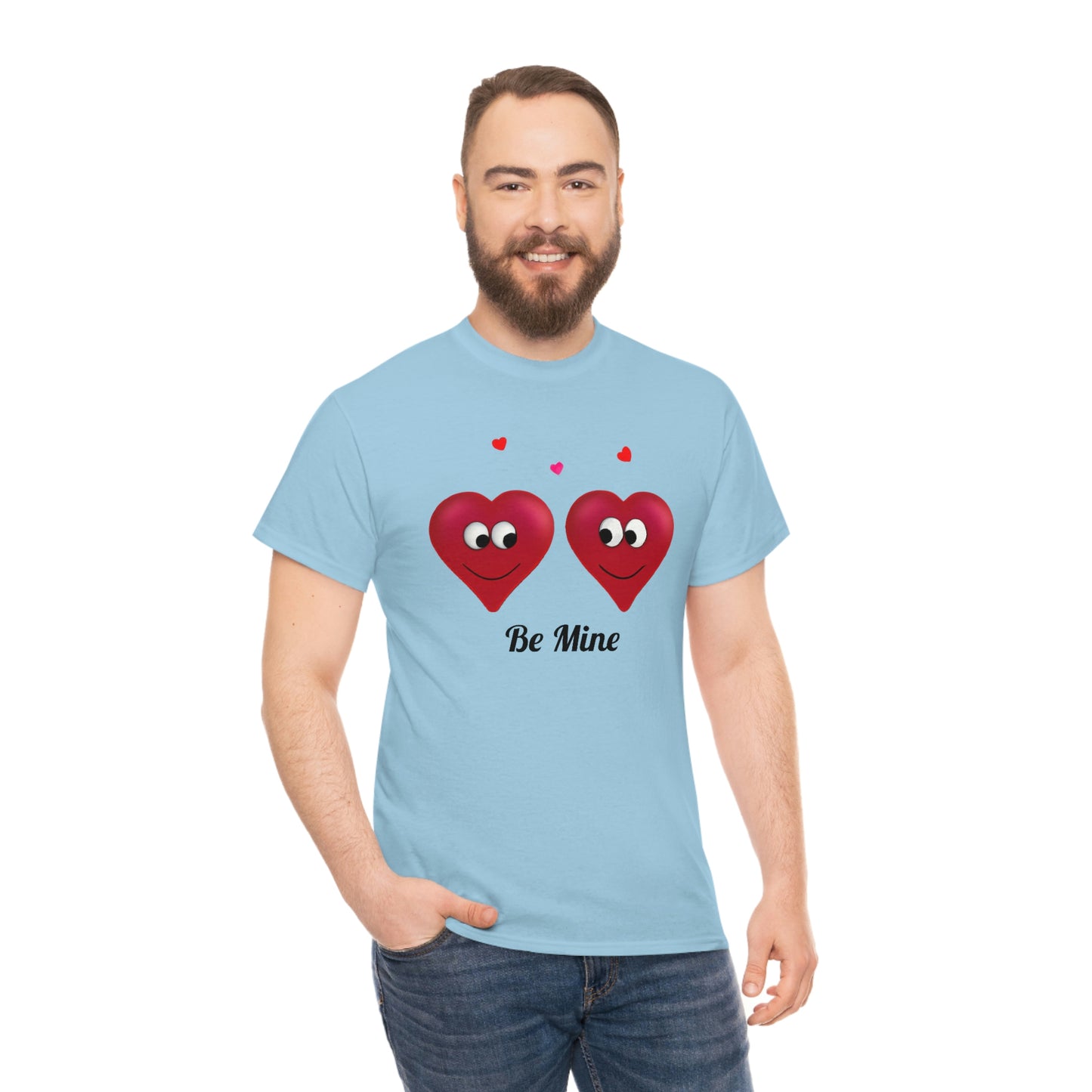 Valentine's "Be Mine" Unisex Heavy Cotton Tee