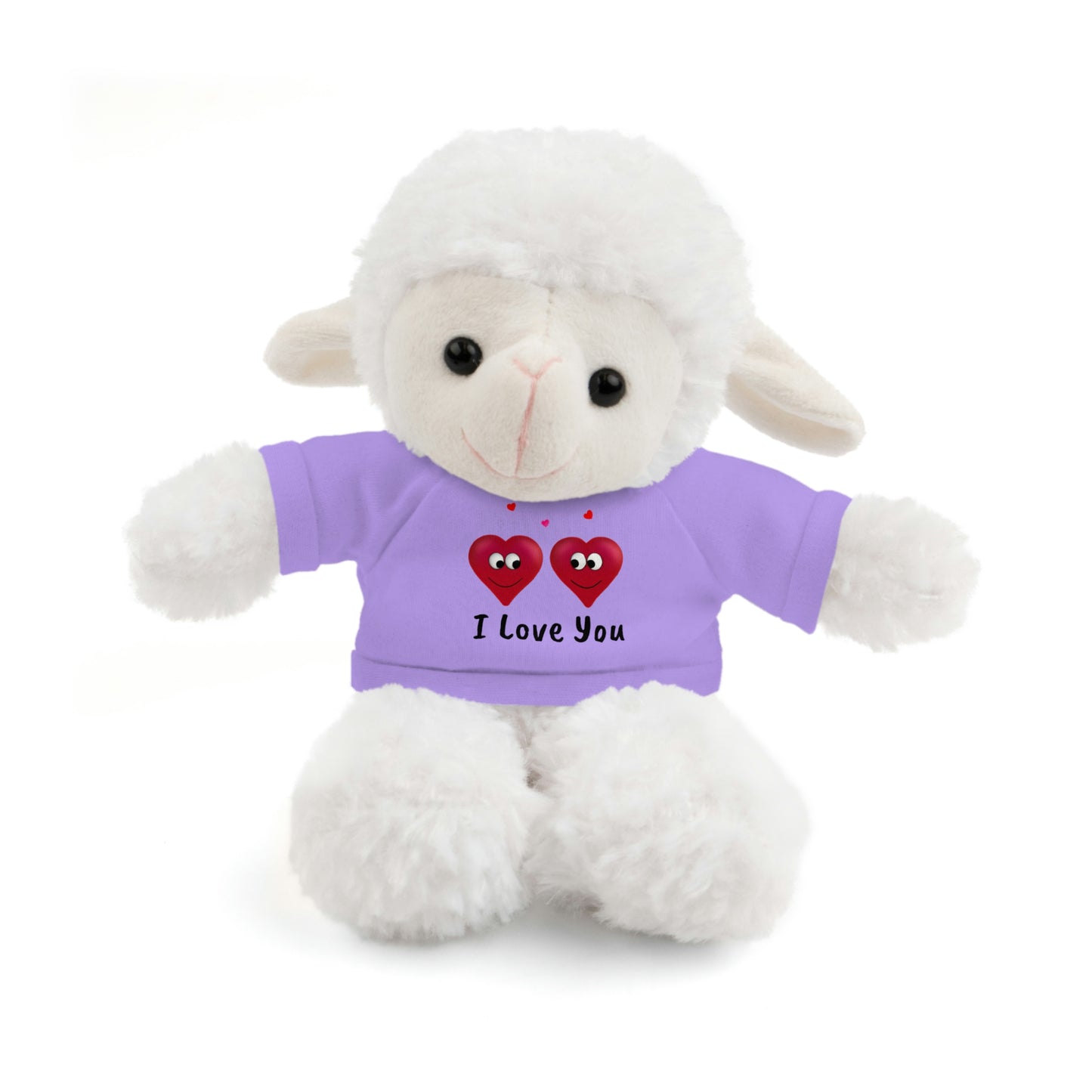 Valentine's "I Love You" Stuffed Animals with Tee