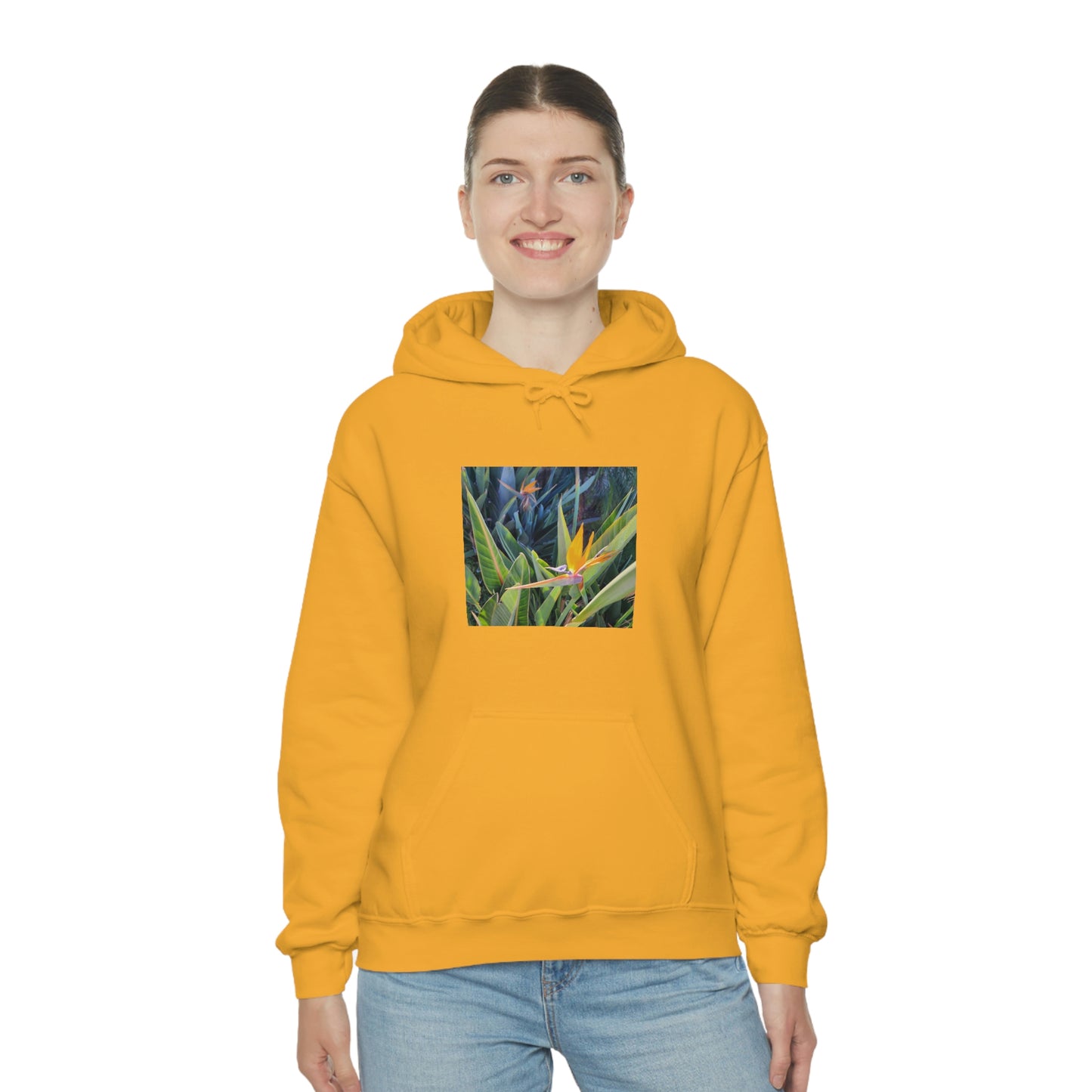 Island Style Bird of Paradise Unisex Heavy Blend™ Hooded Sweatshirt