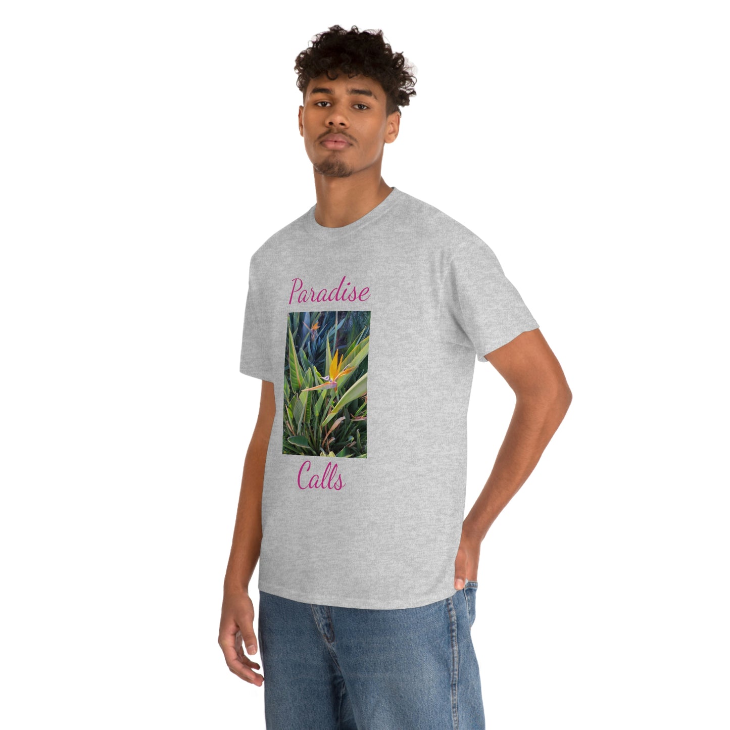 Islander Bird of Paradise Unisex Heavy Cotton Tee