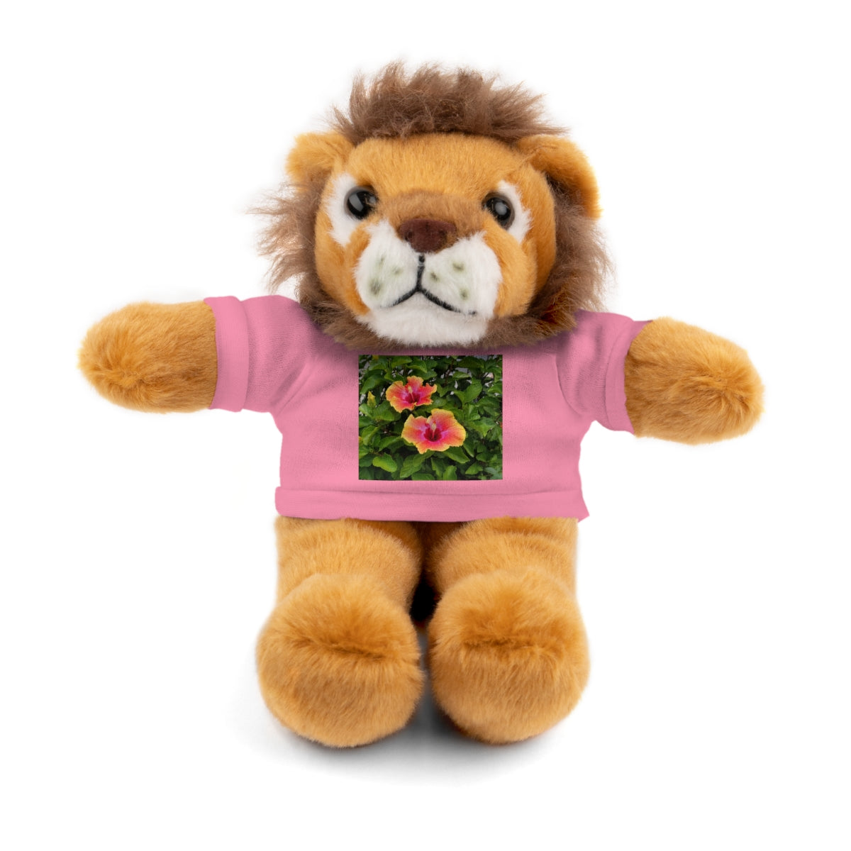 Island Style Hibiscus Stuffed Animals with Tee