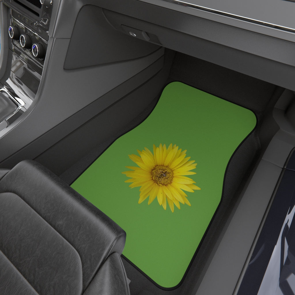 Floral "Daisy Mum" Car Mats (Set of 4)