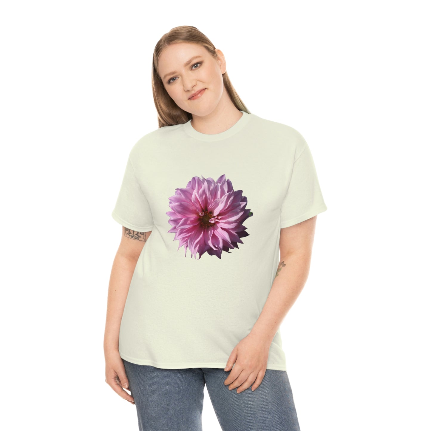 Floral Unisex Heavy Cotton Tee