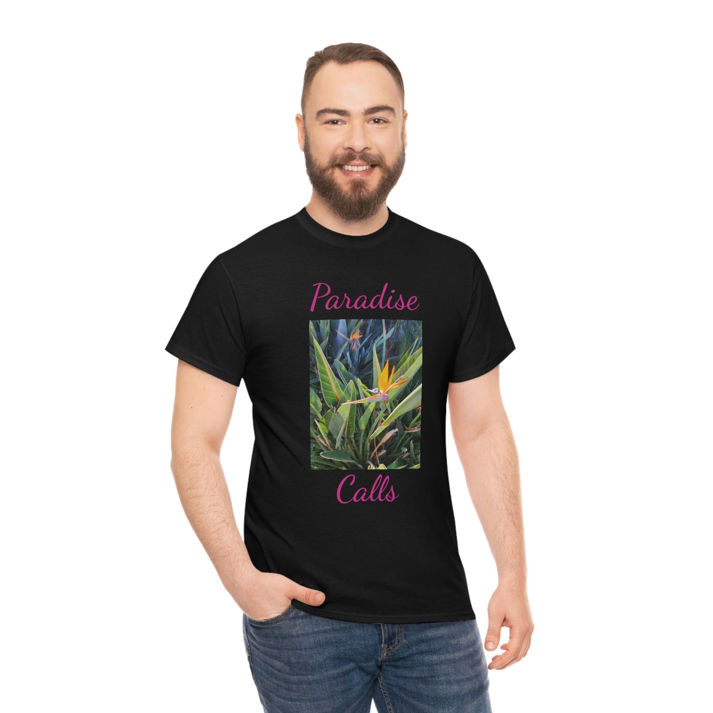 Islander Bird of Paradise Unisex Heavy Cotton Tee