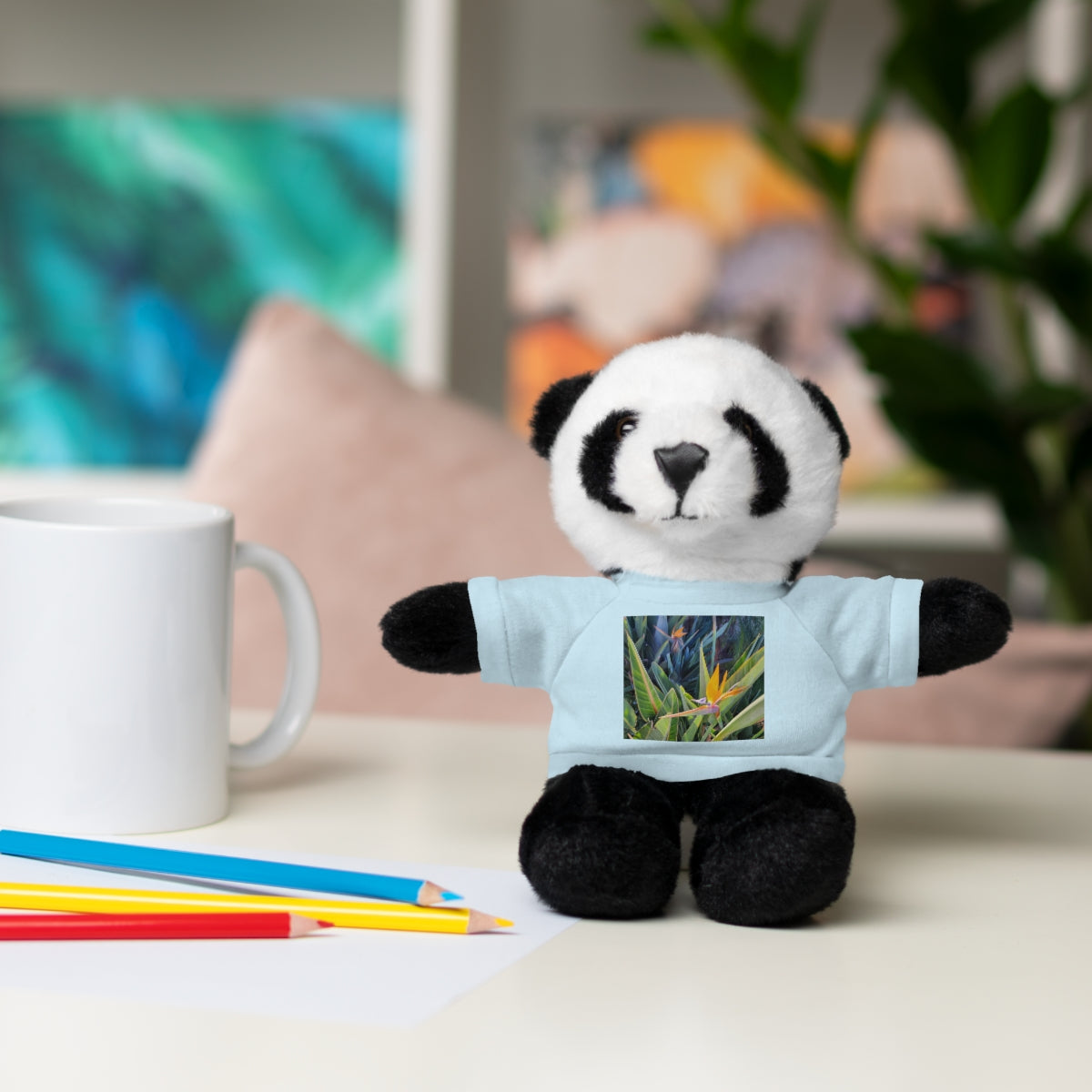 Island Style Bird of Paradise  Stuffed Animals with Tee