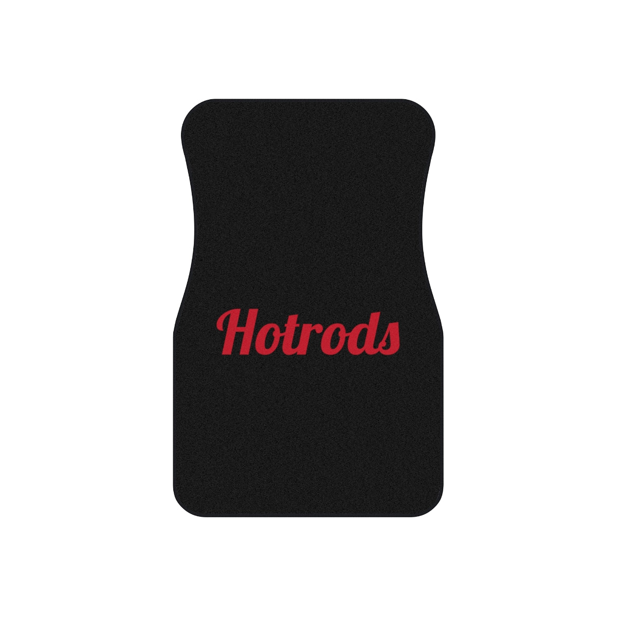 Hotrods Car Mats (Set of 4) - Black w/Red print