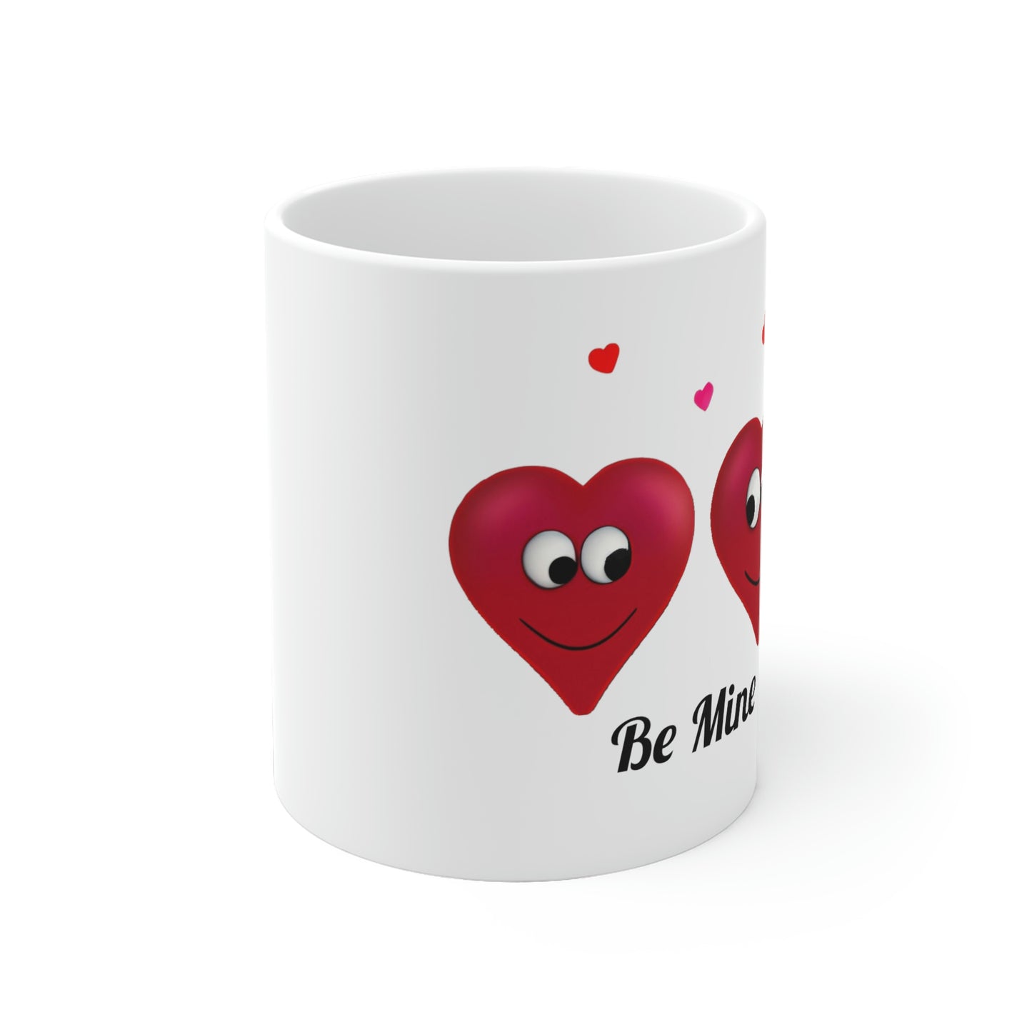 Valetines "Be Mine" Ceramic Mug, 11oz and 15oz