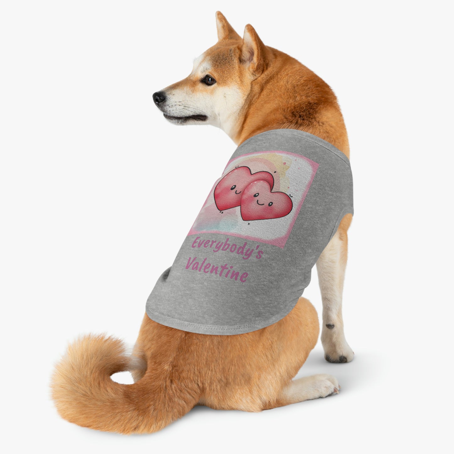 Valentine's Pink Pet Tank Top