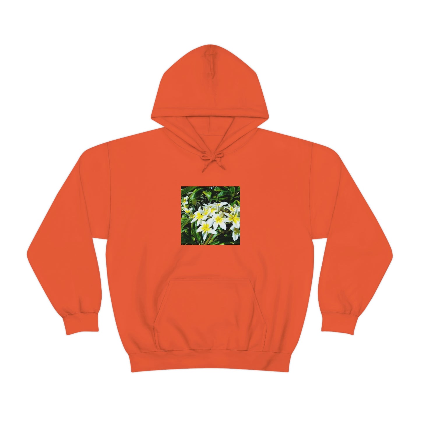 Islander Plumeria Unisex Heavy Blend™ Hooded Sweatshirt