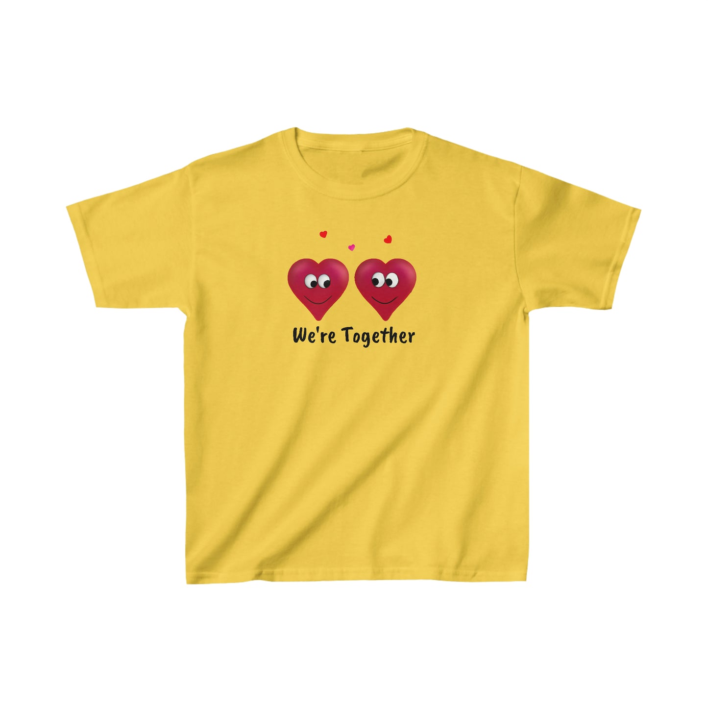 Valentine's "We're Together" Kids Heavy Cotton™ Tee