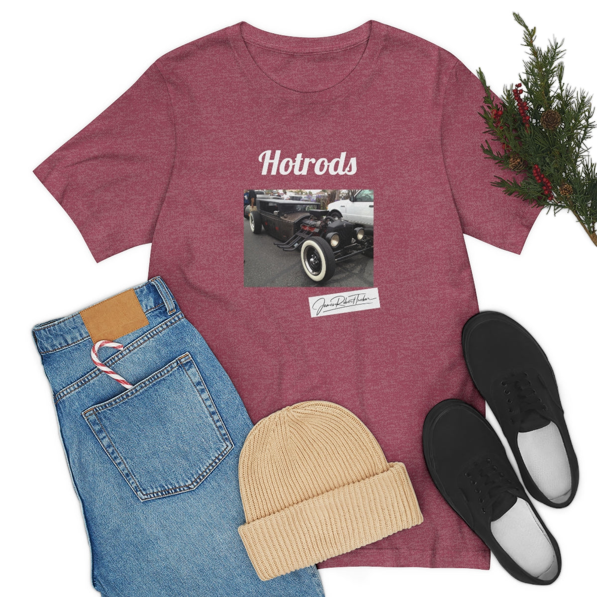 Hotrods Signature "Rat Rod" Unisex Jersey Short Sleeve Tee