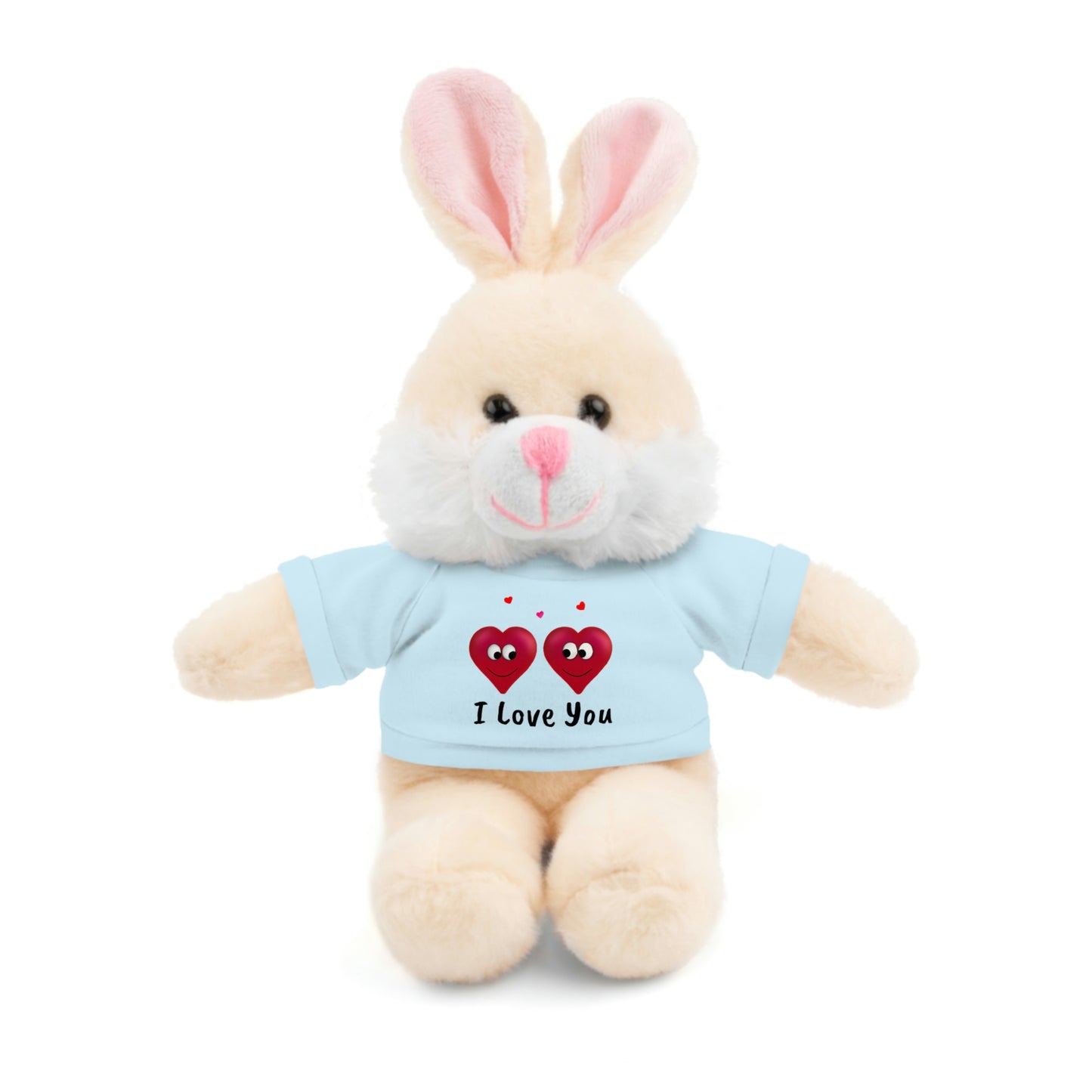 Valentine's "I Love You" Stuffed Animals with Tee