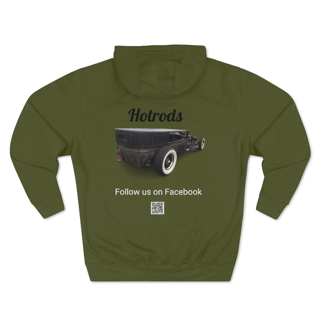 Hotrods Premier Signature "Rat Rod" Unisex Premium Pullover Hoodie