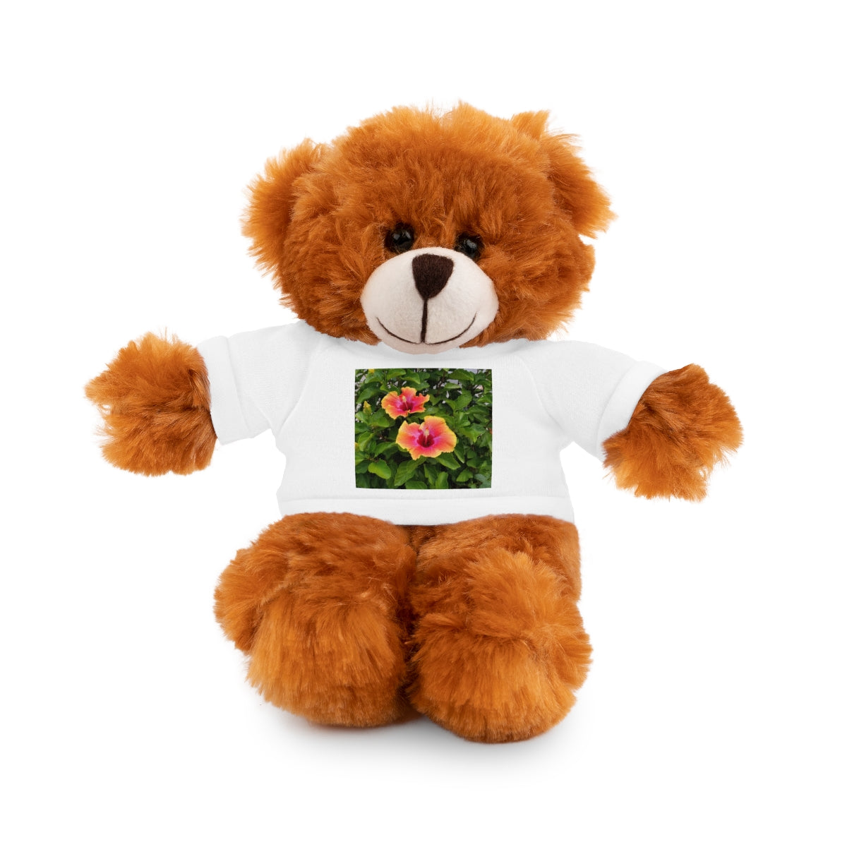 Island Style Hibiscus Stuffed Animals with Tee