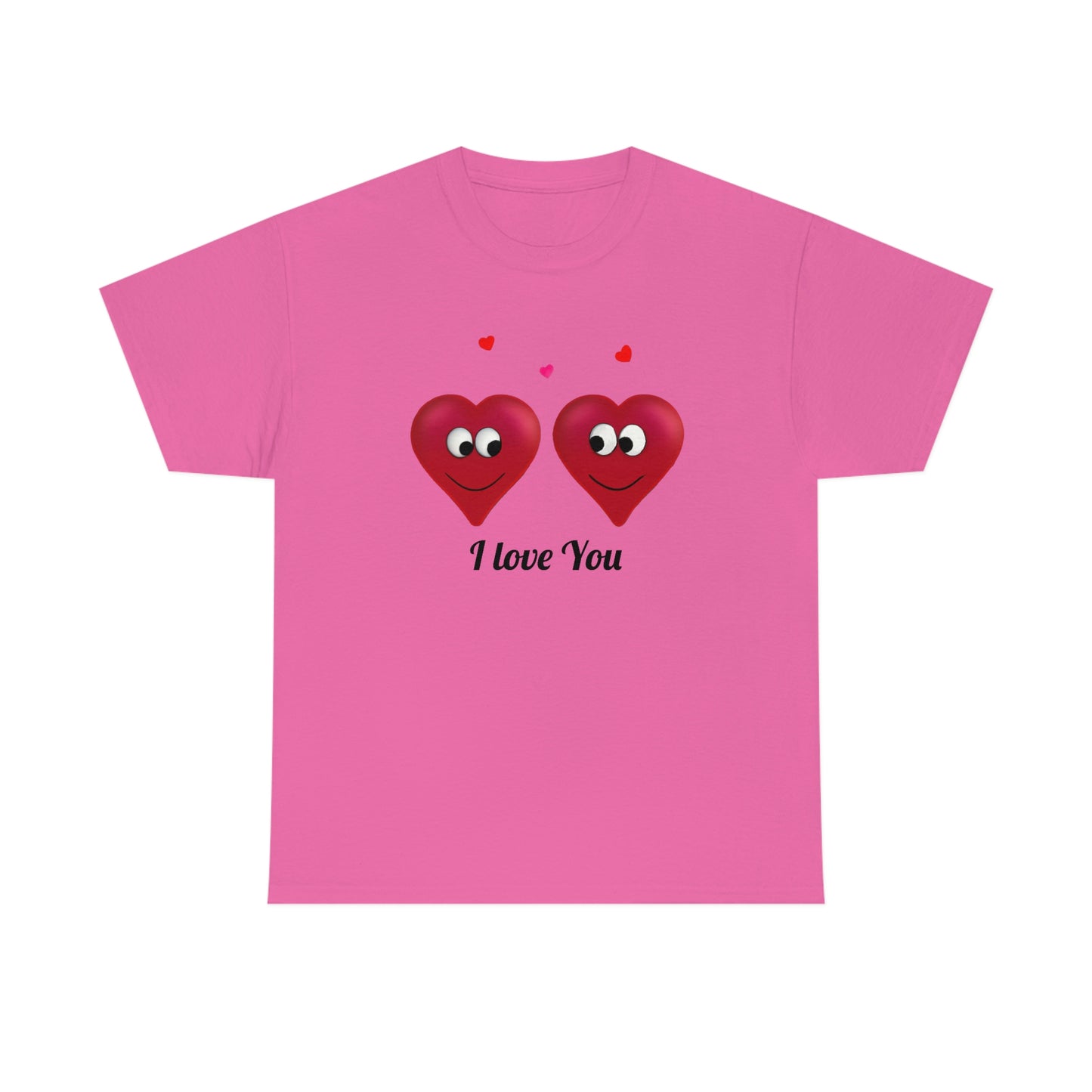 Valentine's "I Love You" Unisex Heavy Cotton Tee