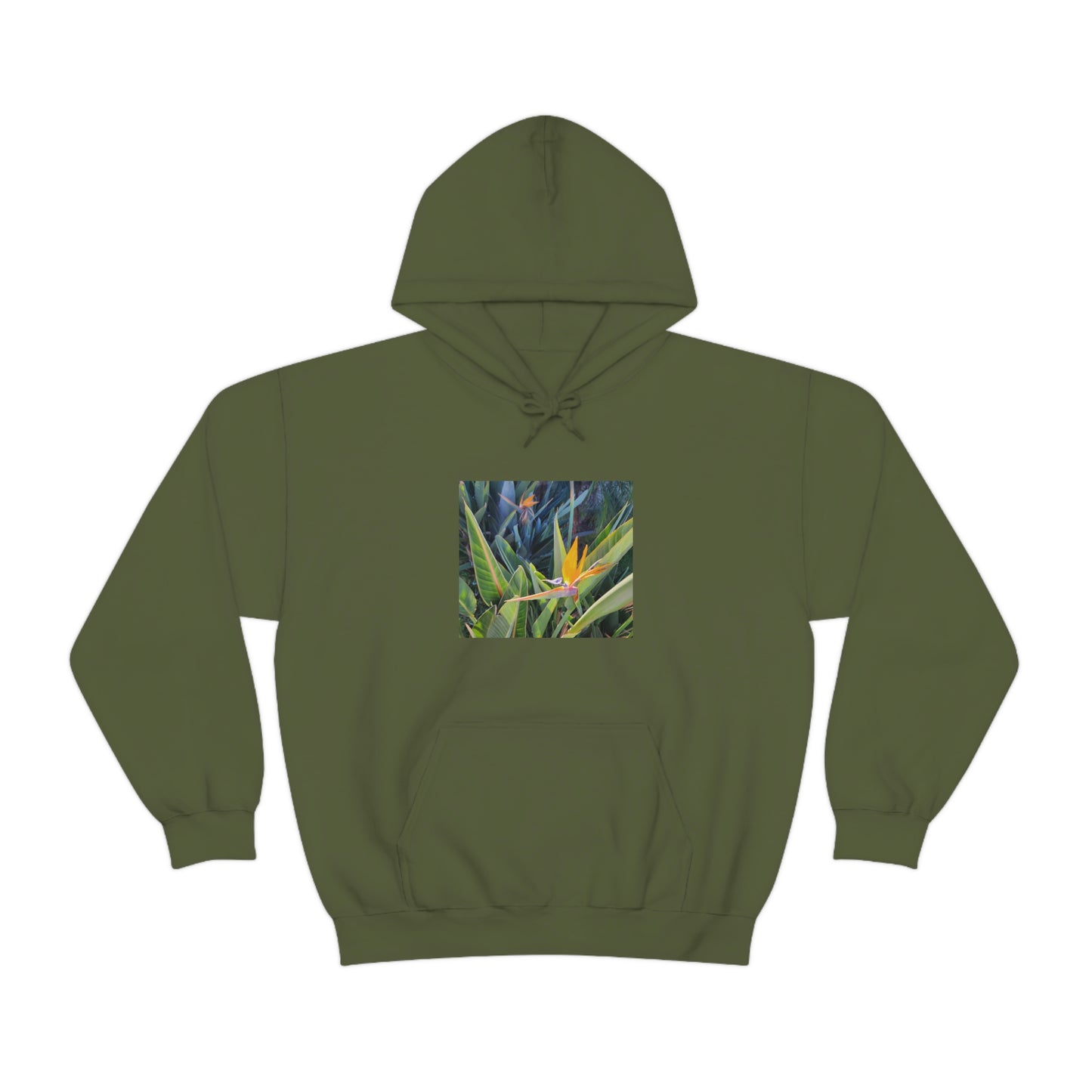 Island Style Bird of Paradise Unisex Heavy Blend™ Hooded Sweatshirt