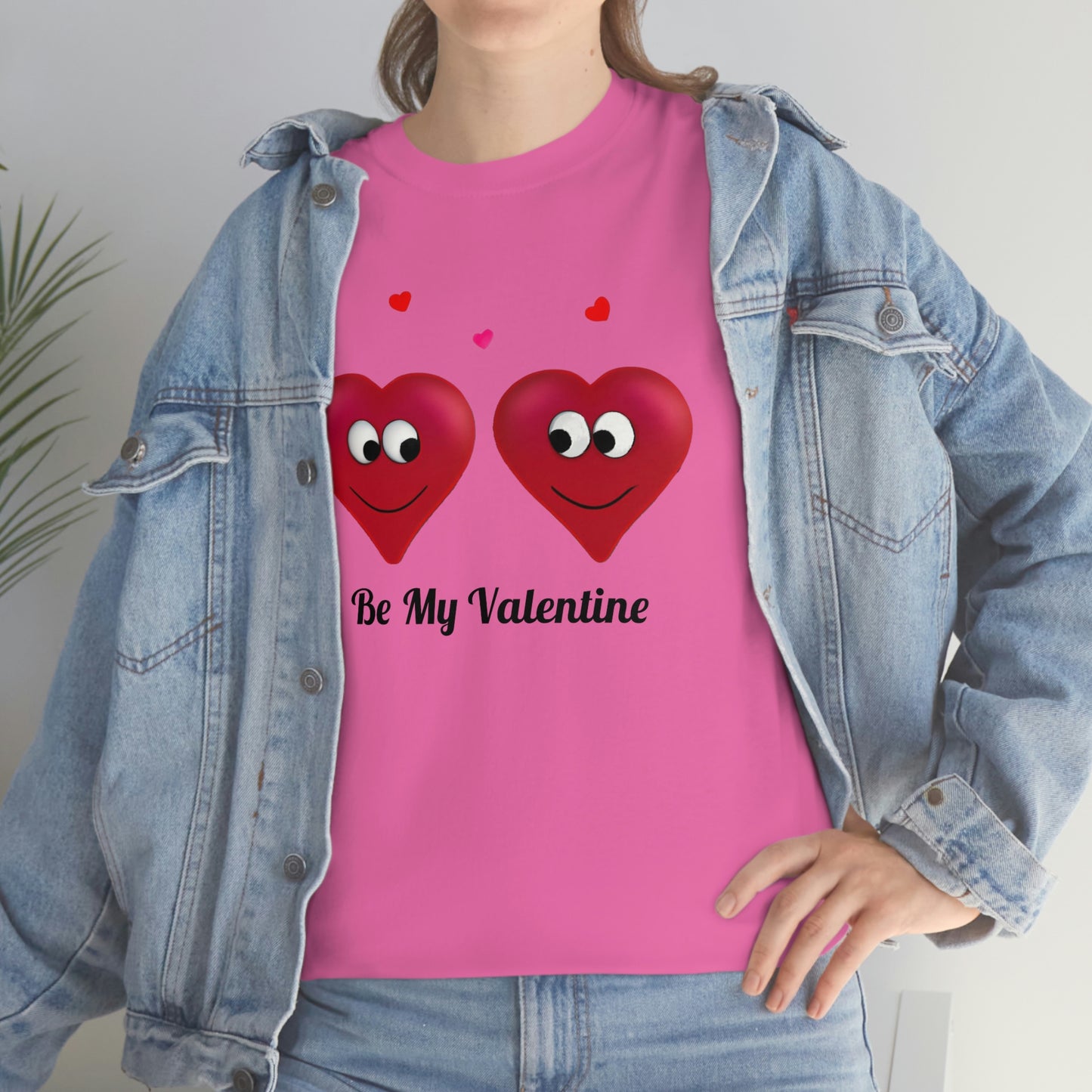 Valentine's "Be My Valentine" Unisex Heavy Cotton Tee