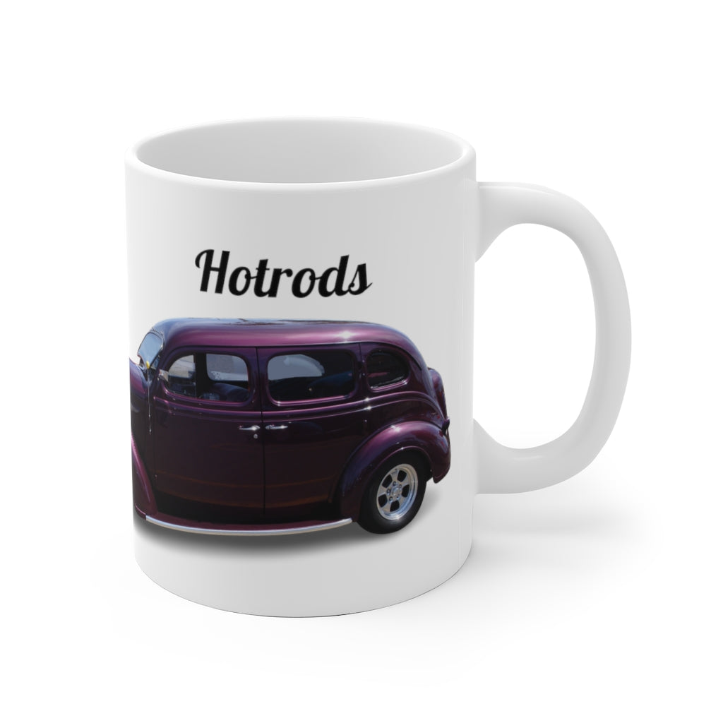 Hotrods Signature Series Ceramic Mug, 11oz and 15oz