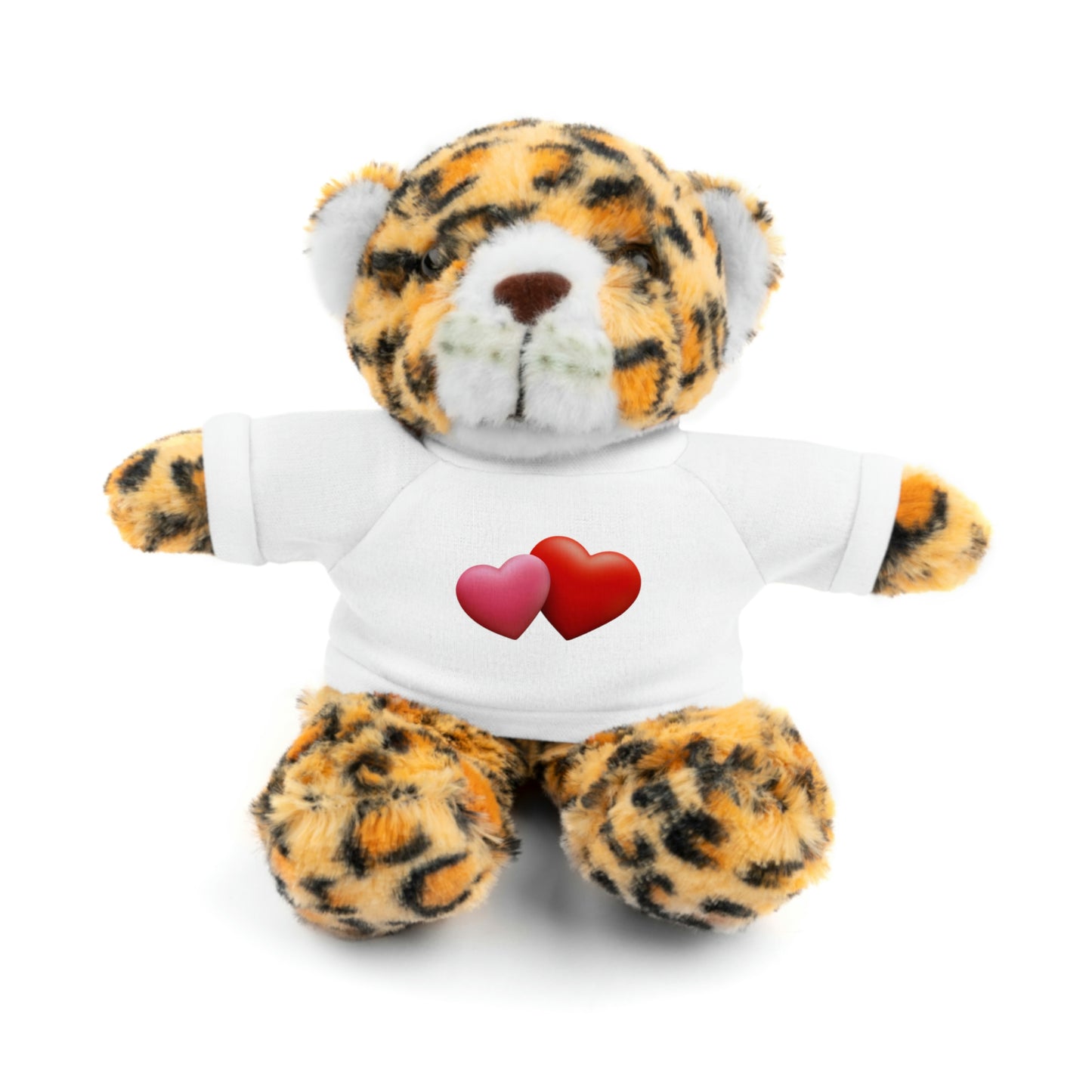 Valentine's Hearts Stuffed Animals with Tee