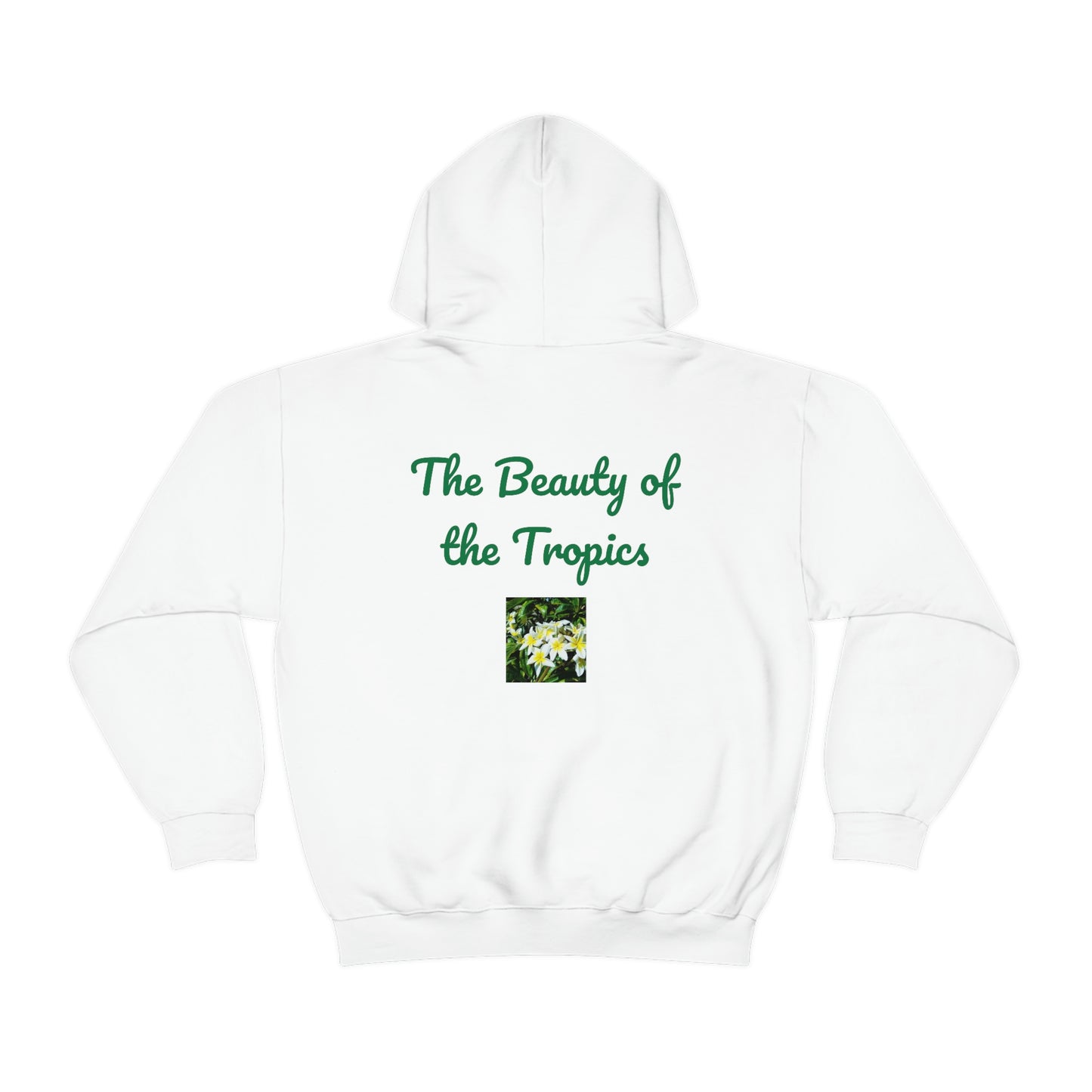 Islander Plumeria Unisex Heavy Blend™ Hooded Sweatshirt