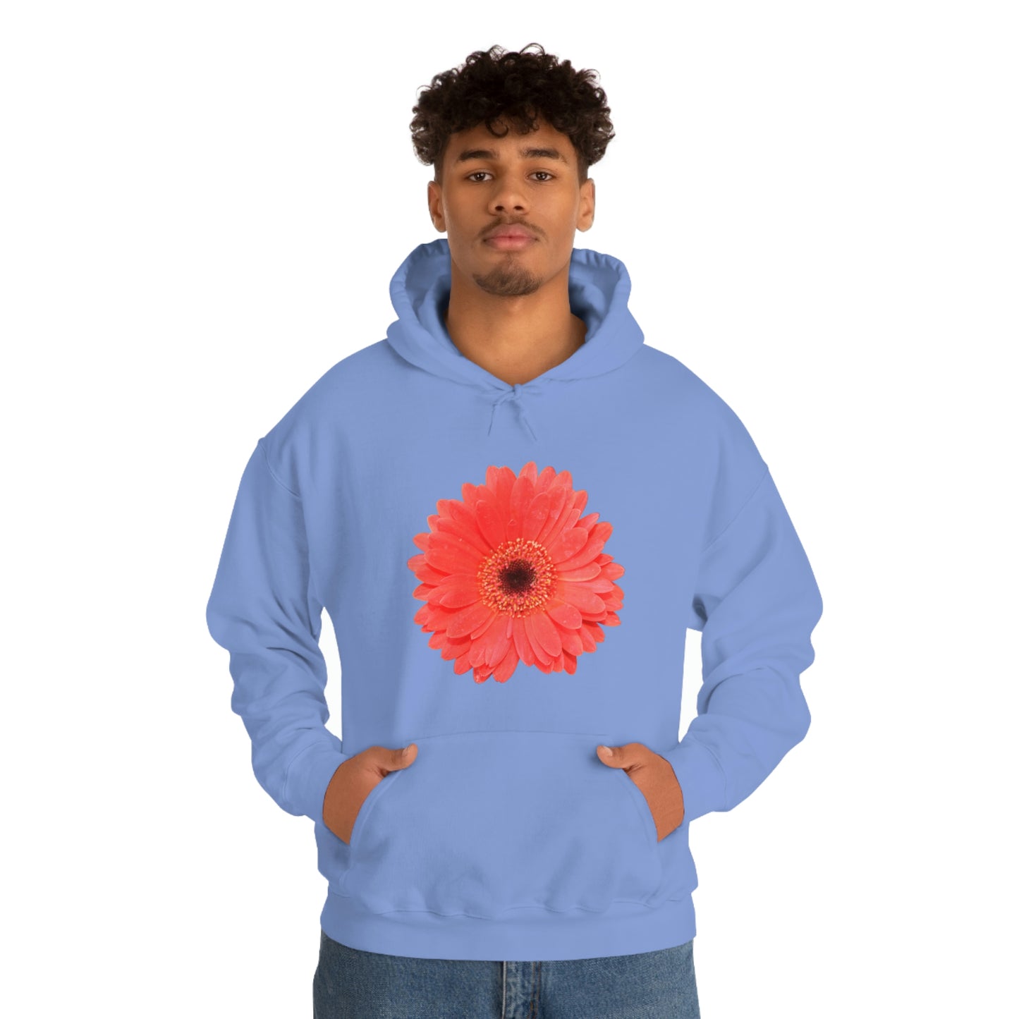 Floral Unisex Heavy Blend™ Hooded Sweatshirt