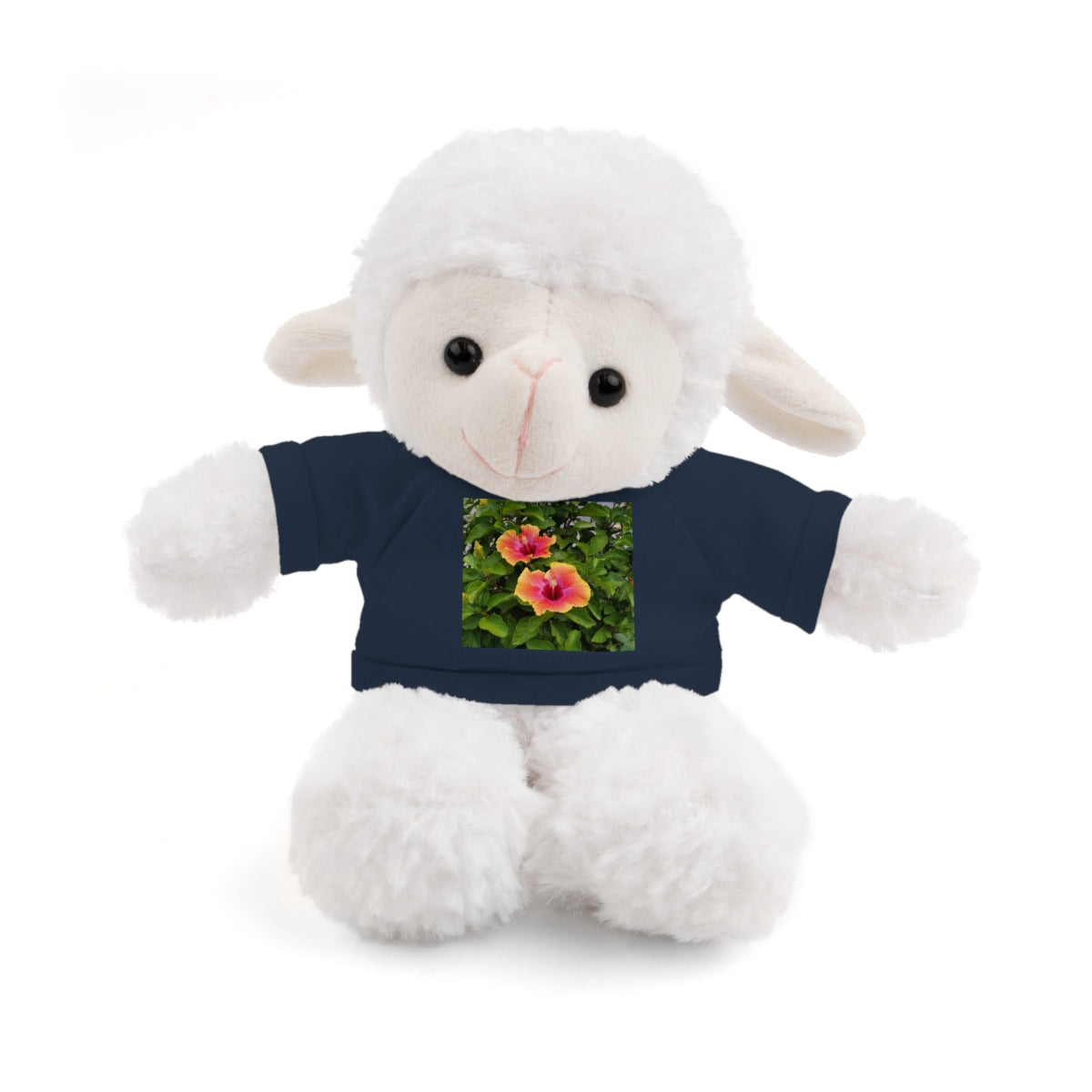 Island Style Hibiscus Stuffed Animals with Tee