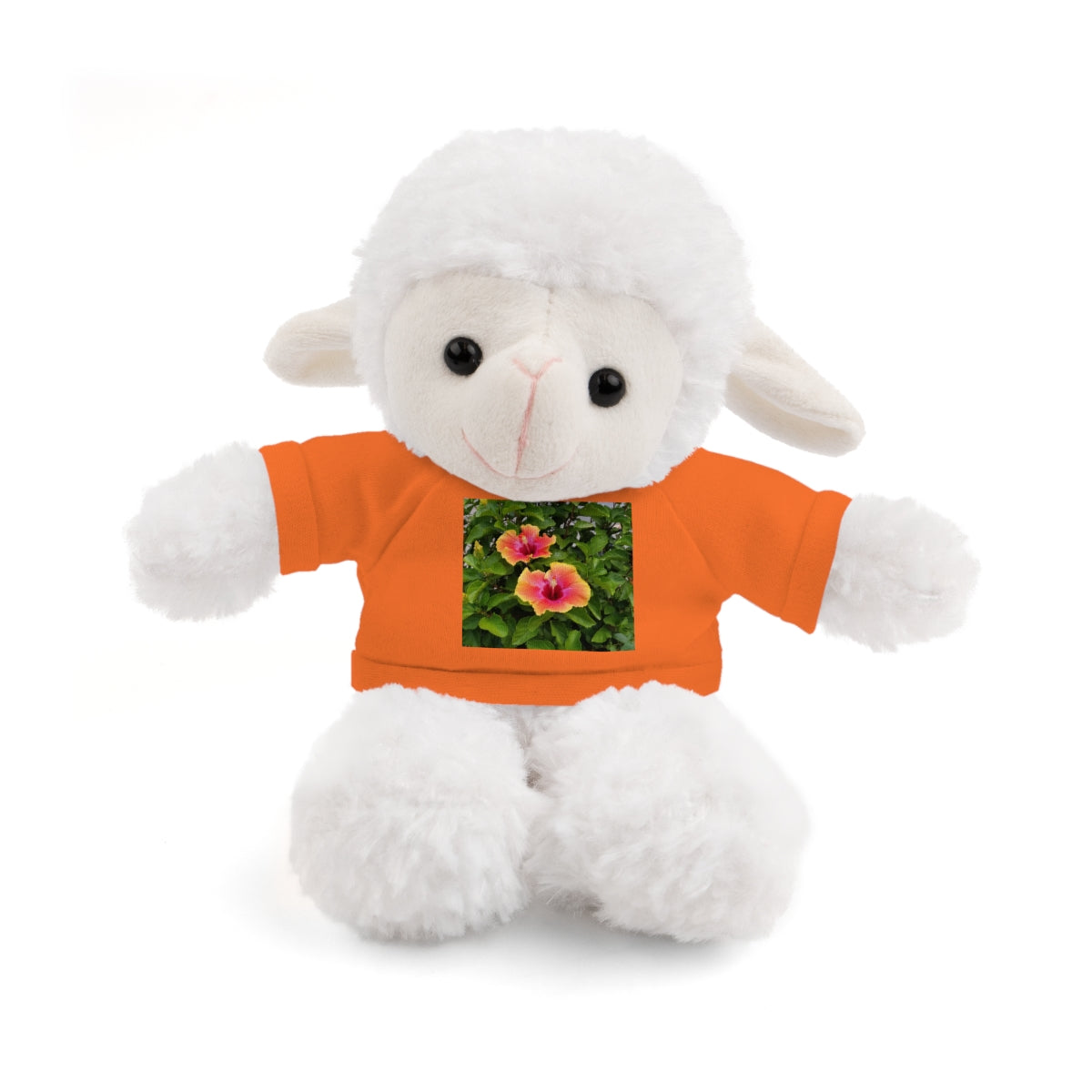 Island Style Hibiscus Stuffed Animals with Tee