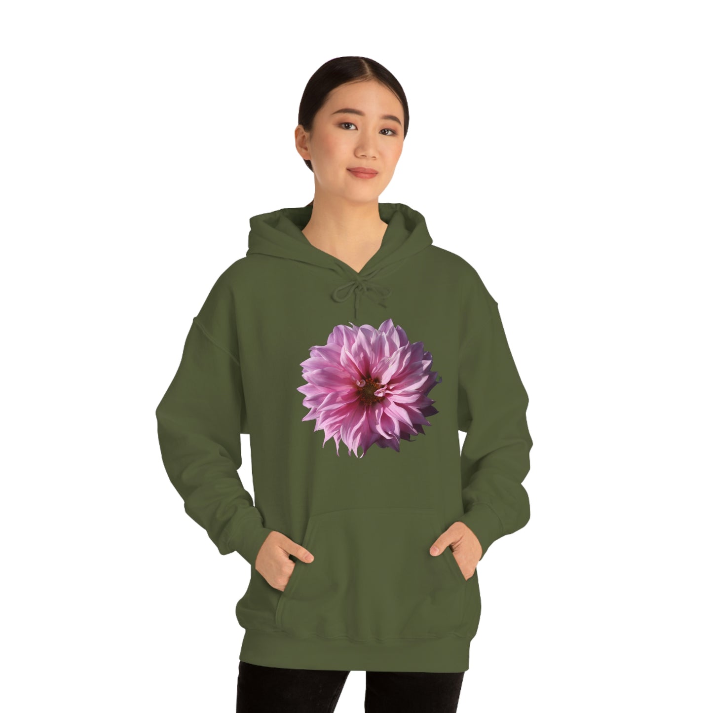 Floral Unisex Heavy Blend™ Hooded Sweatshirt