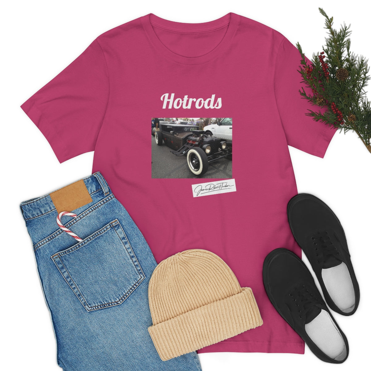 Hotrods Signature "Rat Rod" Unisex Jersey Short Sleeve Tee