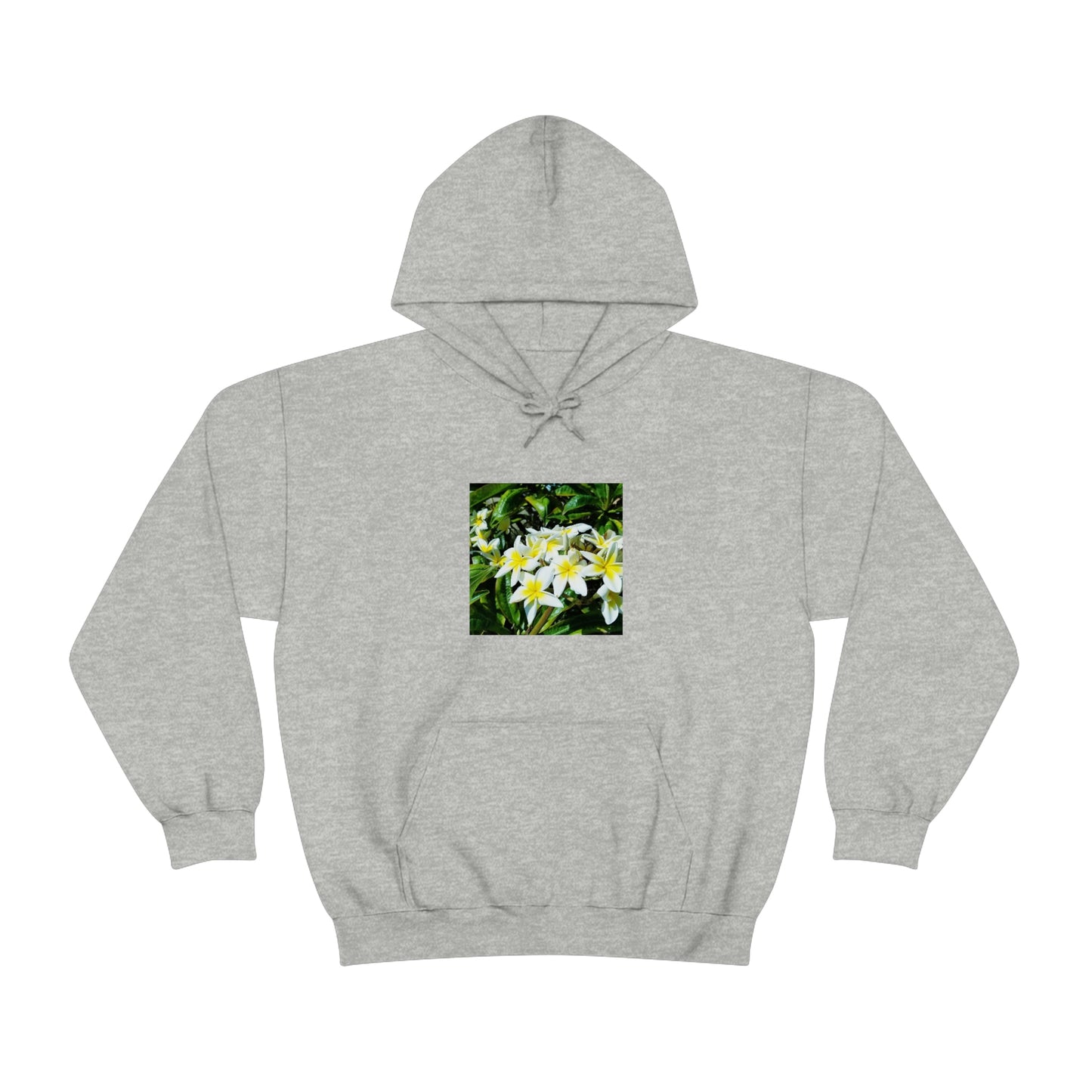 Islander Plumeria Unisex Heavy Blend™ Hooded Sweatshirt