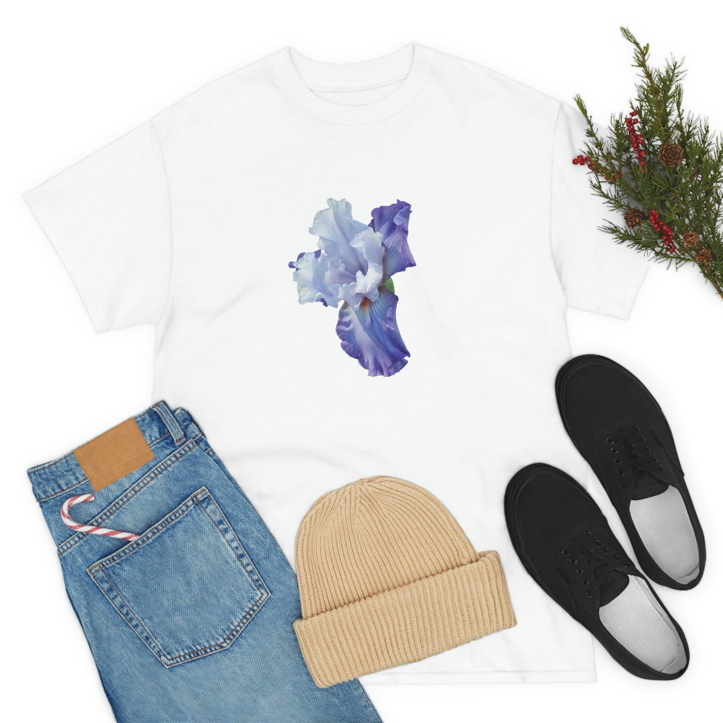 Floral Unisex Heavy Cotton Tee