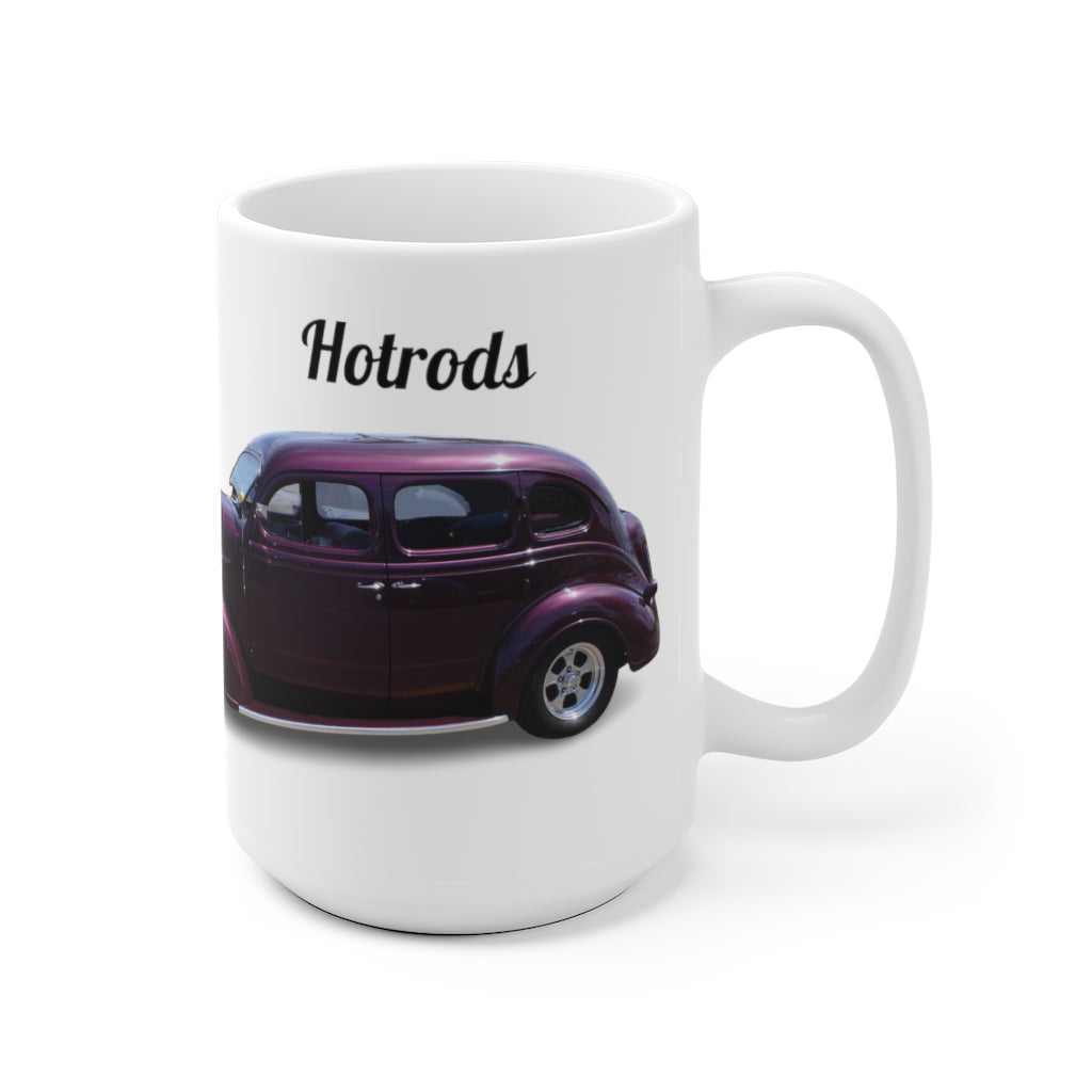 Hotrods Signature Series Ceramic Mug, 11oz and 15oz