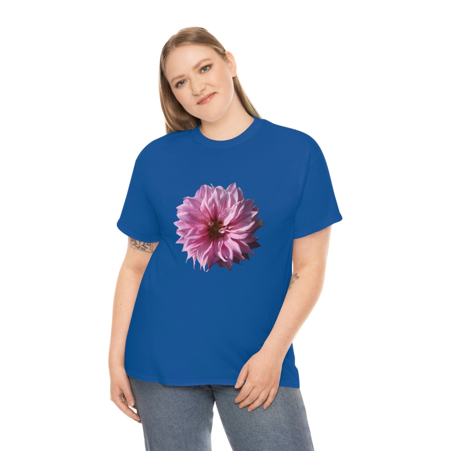 Floral Unisex Heavy Cotton Tee