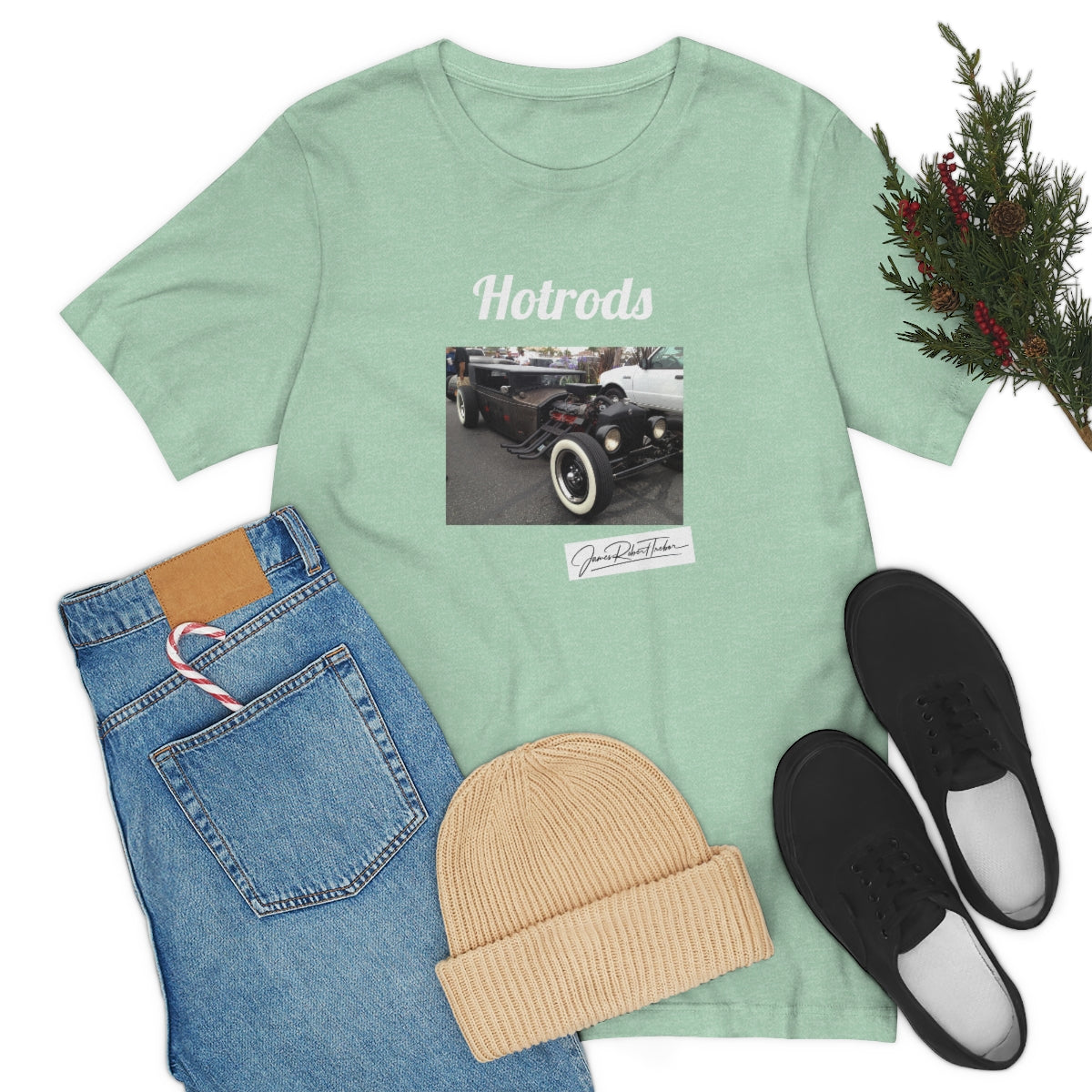 Hotrods Signature "Rat Rod" Unisex Jersey Short Sleeve Tee