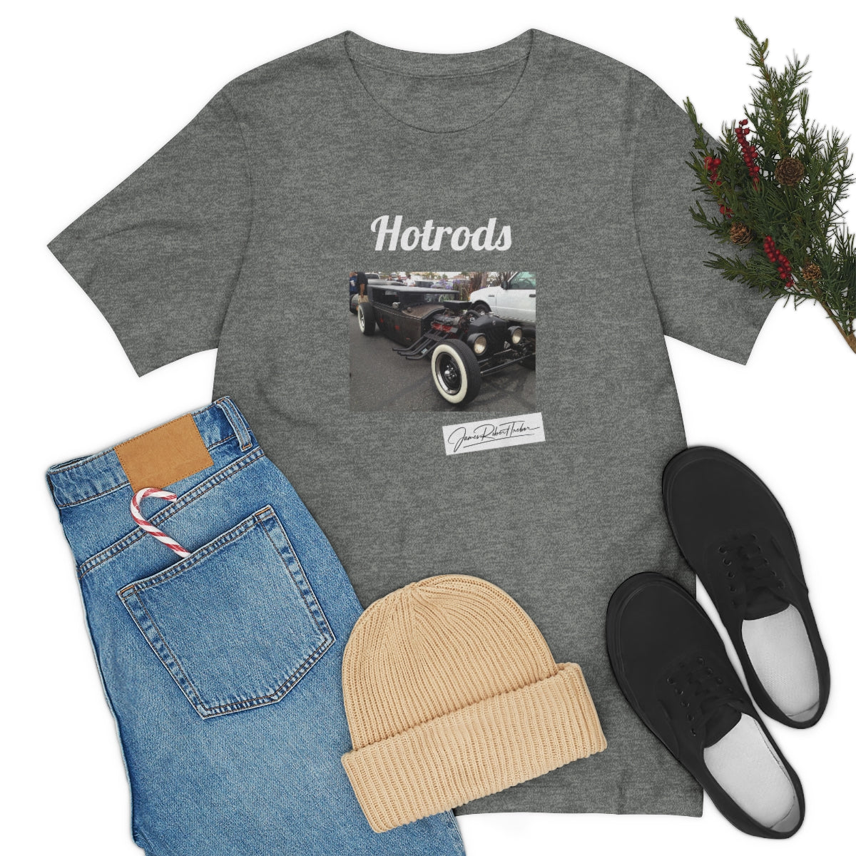 Hotrods Signature "Rat Rod" Unisex Jersey Short Sleeve Tee