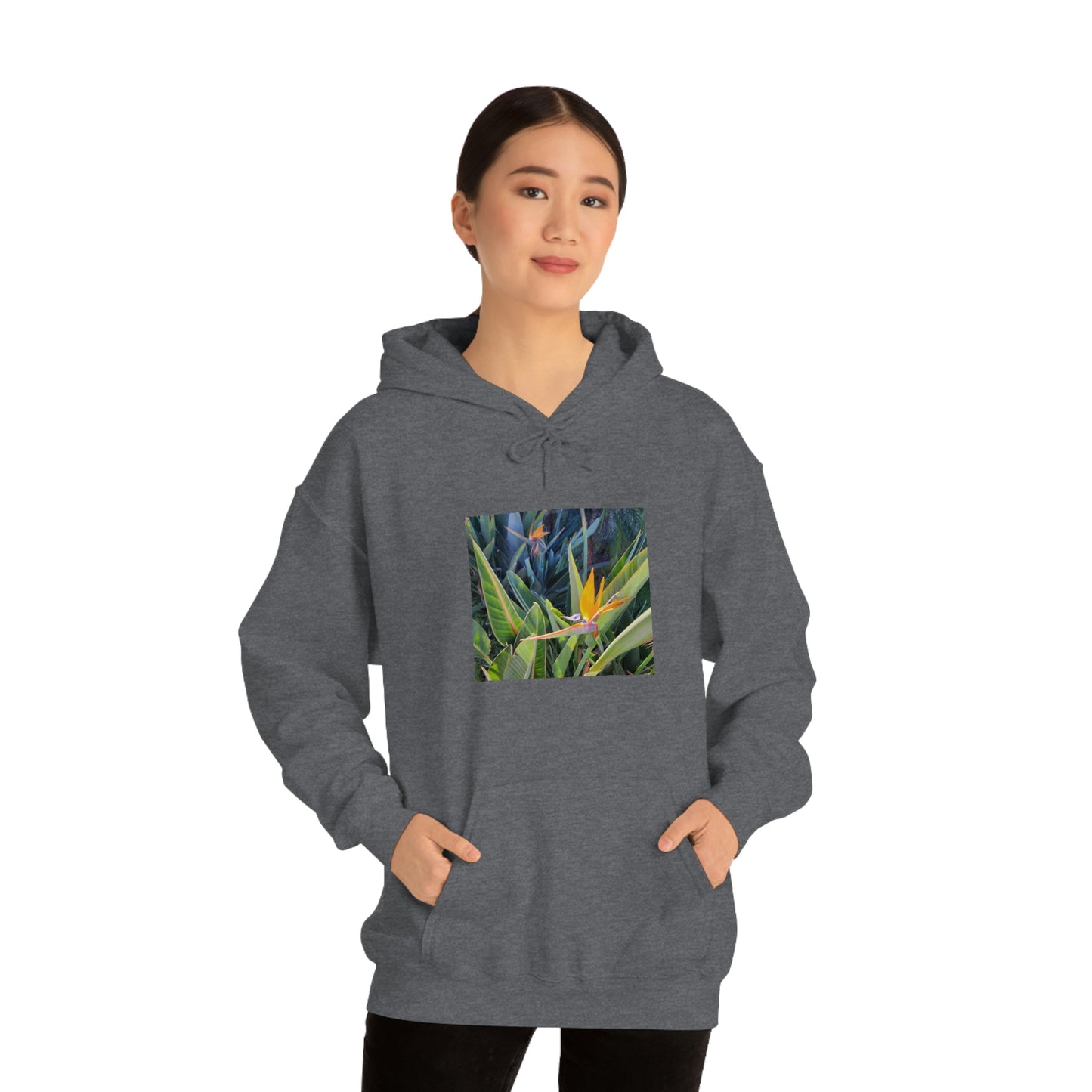 Island Style Bird of Paradise Unisex Heavy Blend™ Hooded Sweatshirt