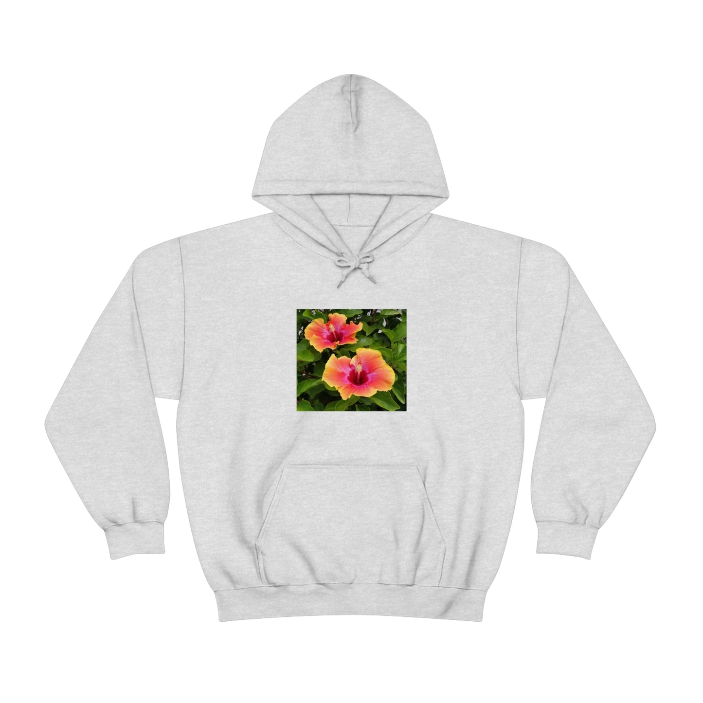 Islander Hibiscus Unisex Heavy Blend™ Hooded Sweatshirt