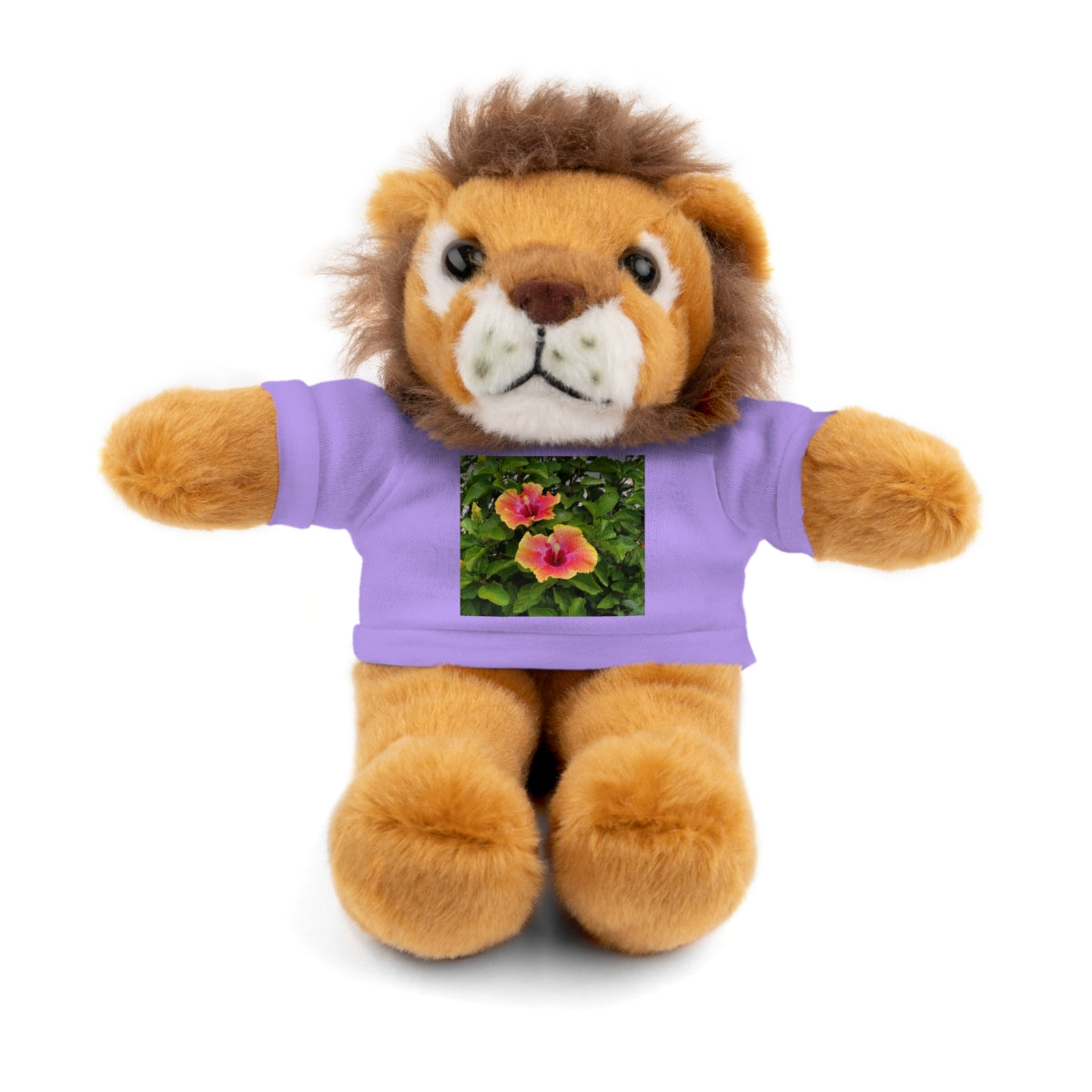 Island Style Hibiscus Stuffed Animals with Tee