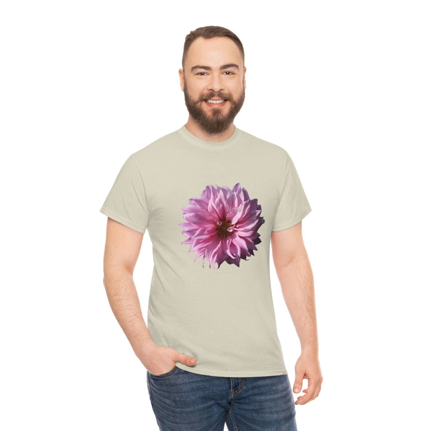 Floral Unisex Heavy Cotton Tee